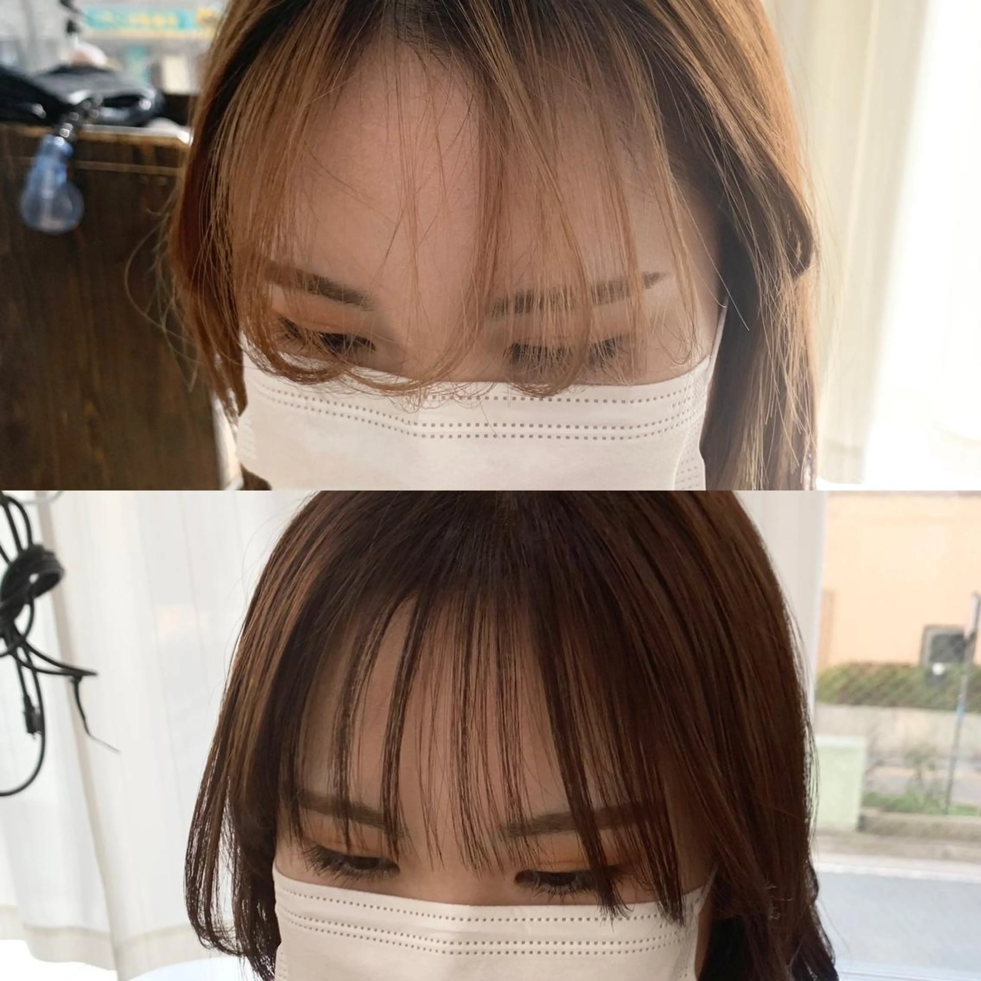 セミロング カラー パーマ ヘアアレンジ メンズ キッズ ネイル マツエク・マツパ アイブロウ カット ヘアカラー 縮毛矯正 レイヤーカット 🌿透け感カラーのヘアスタイル