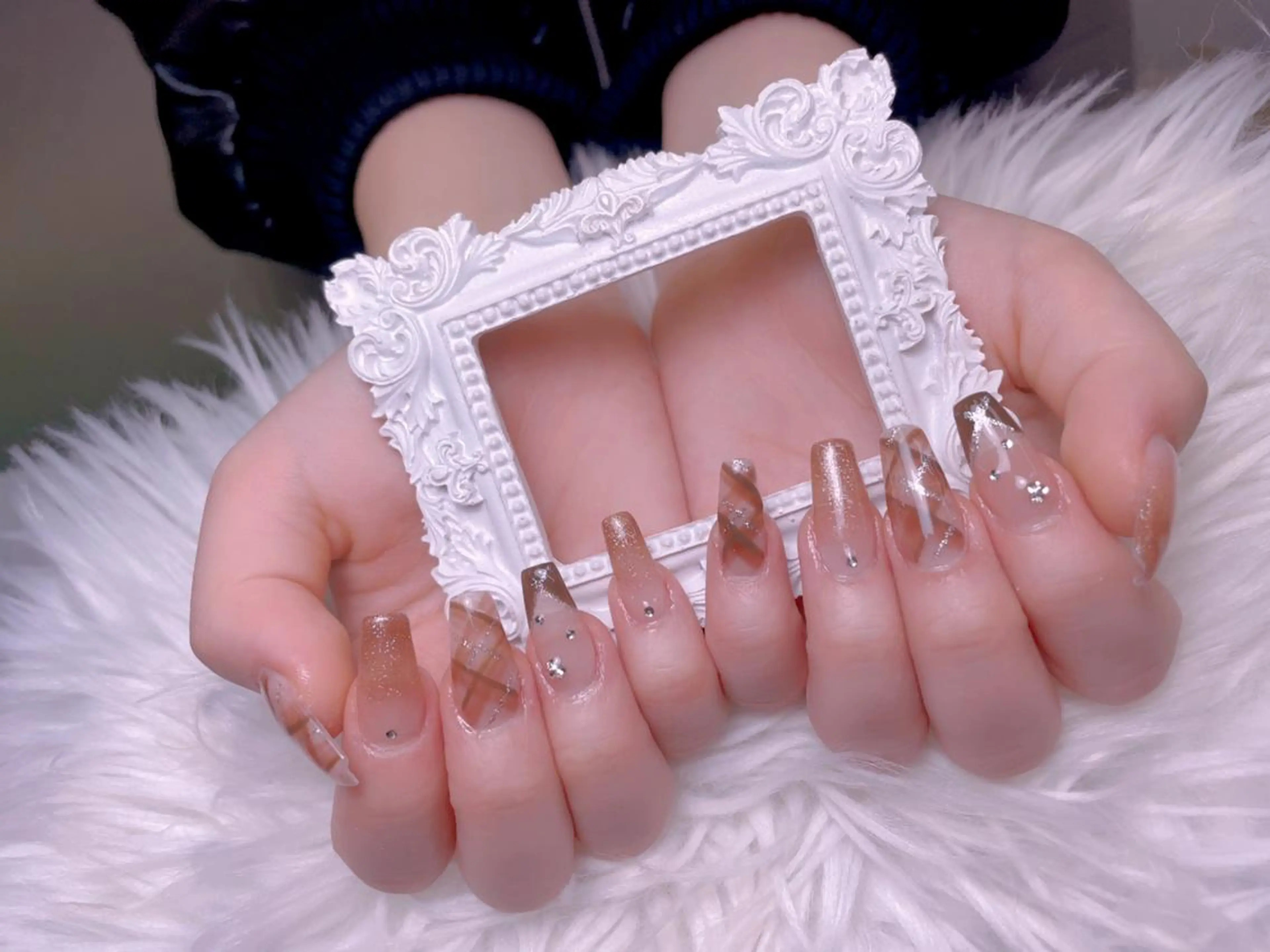 ネイル スカルプネイル ネイルチップ cat‘s nail🐈‍⬛のネイルデザイン