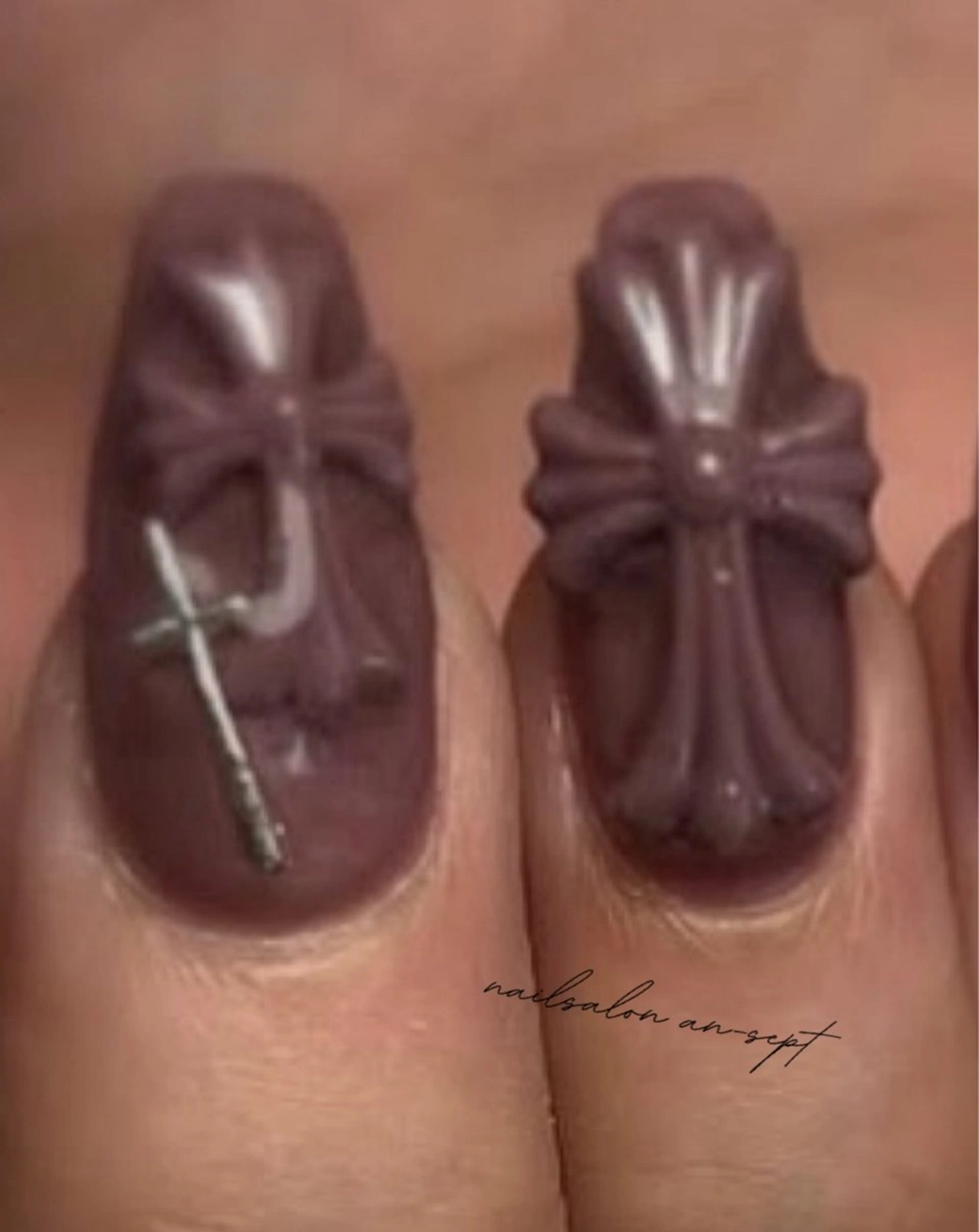 ミディアム ハンドネイル nail salon an-SEPT.のネイルデザイン