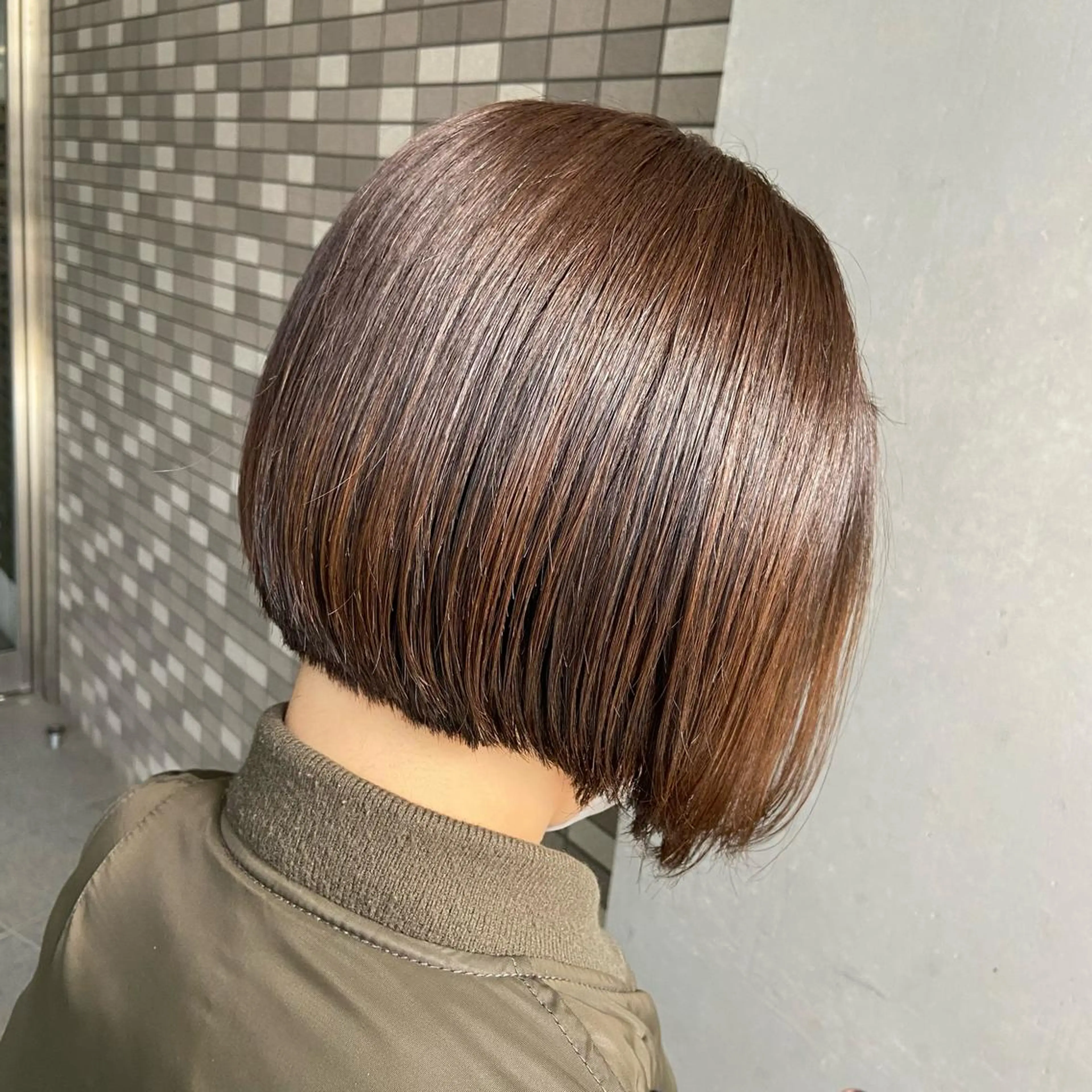 ショート カラー カット ヘアカラー 大人女性の艶カット カラー/菊池柊真🌟のヘアスタイル