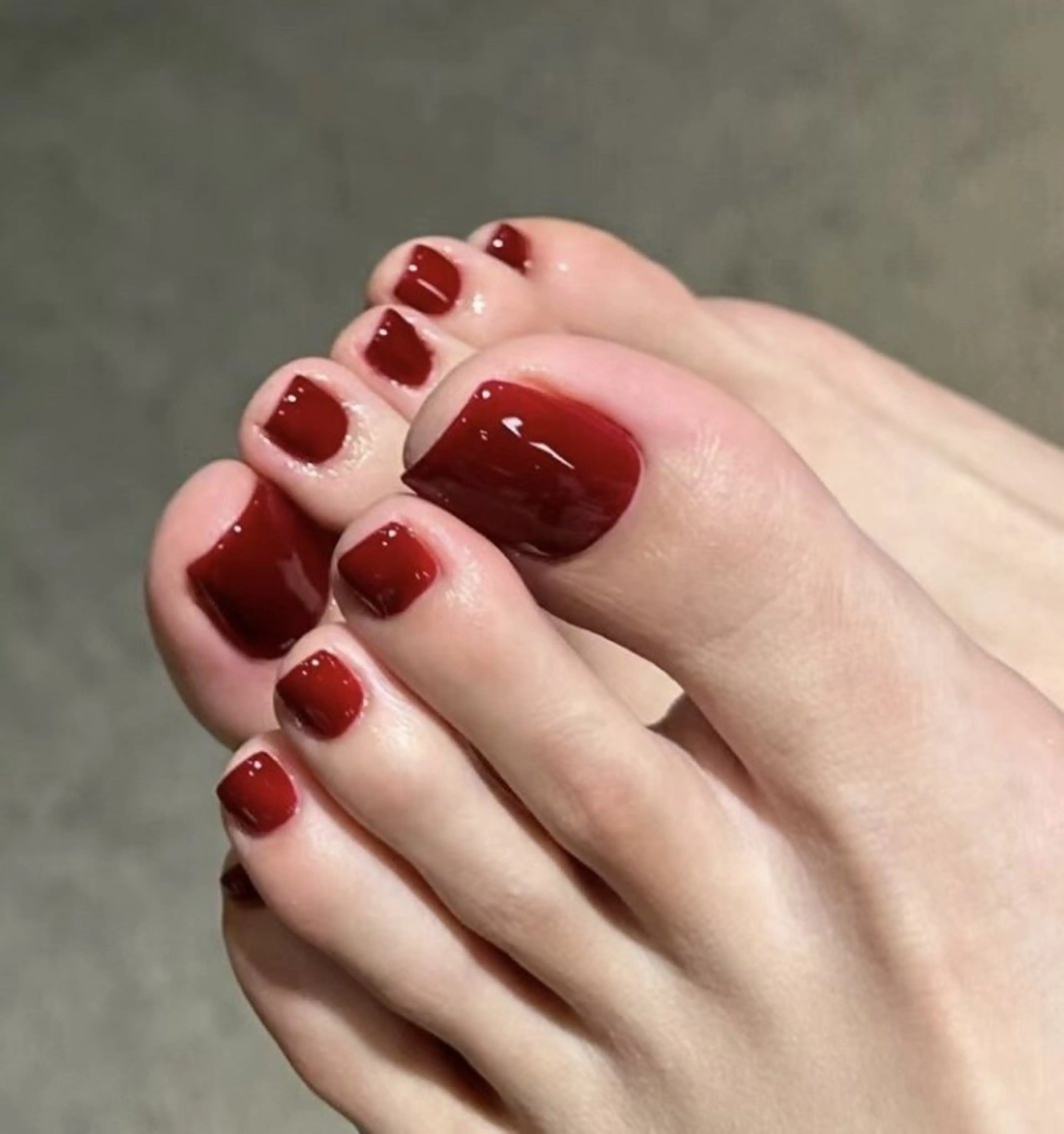 💜新規無料付け替えオフ💜【フット】 ワンカラー／マグネットワンカラー ¥6980の写真