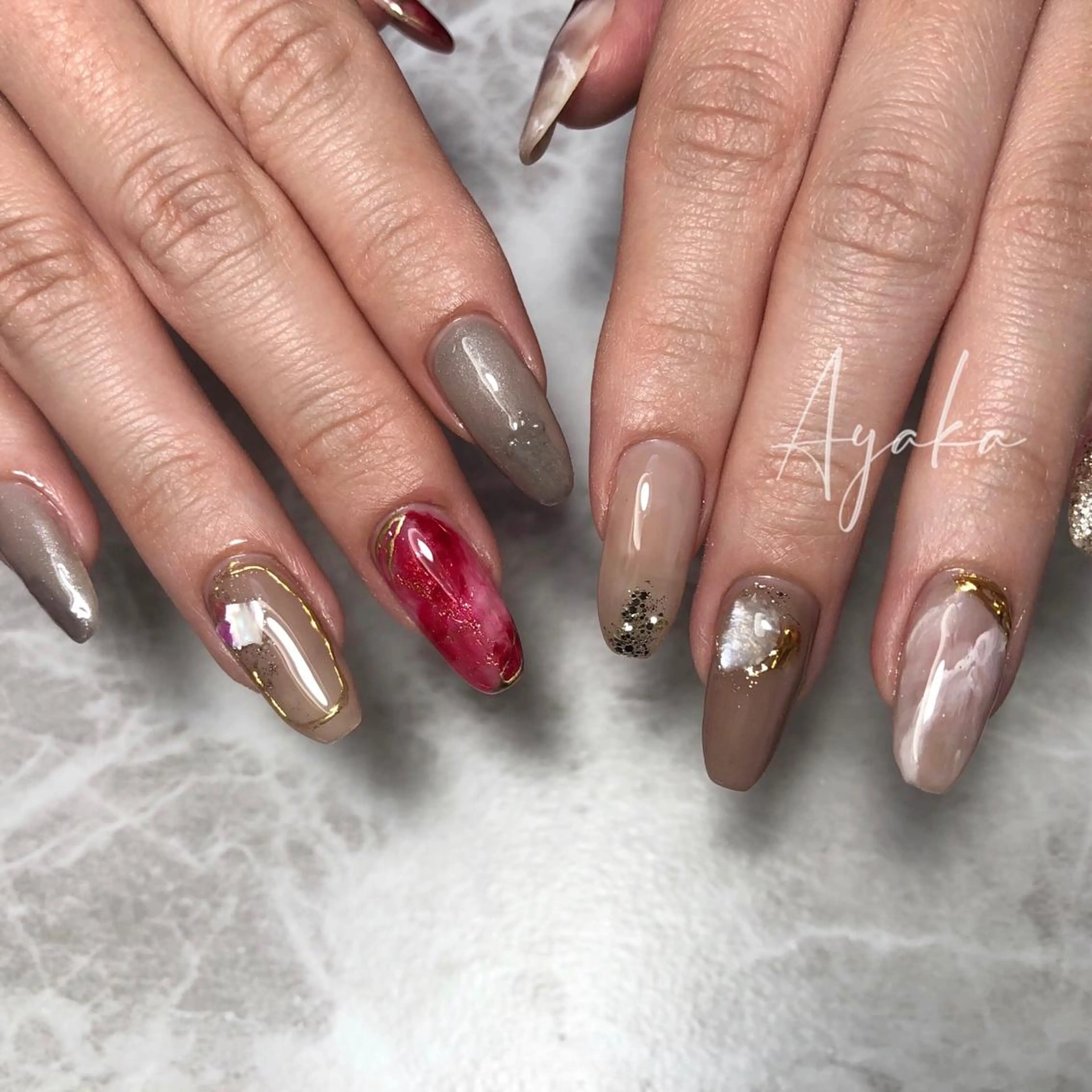 ネイル Ayaka .のネイルデザイン