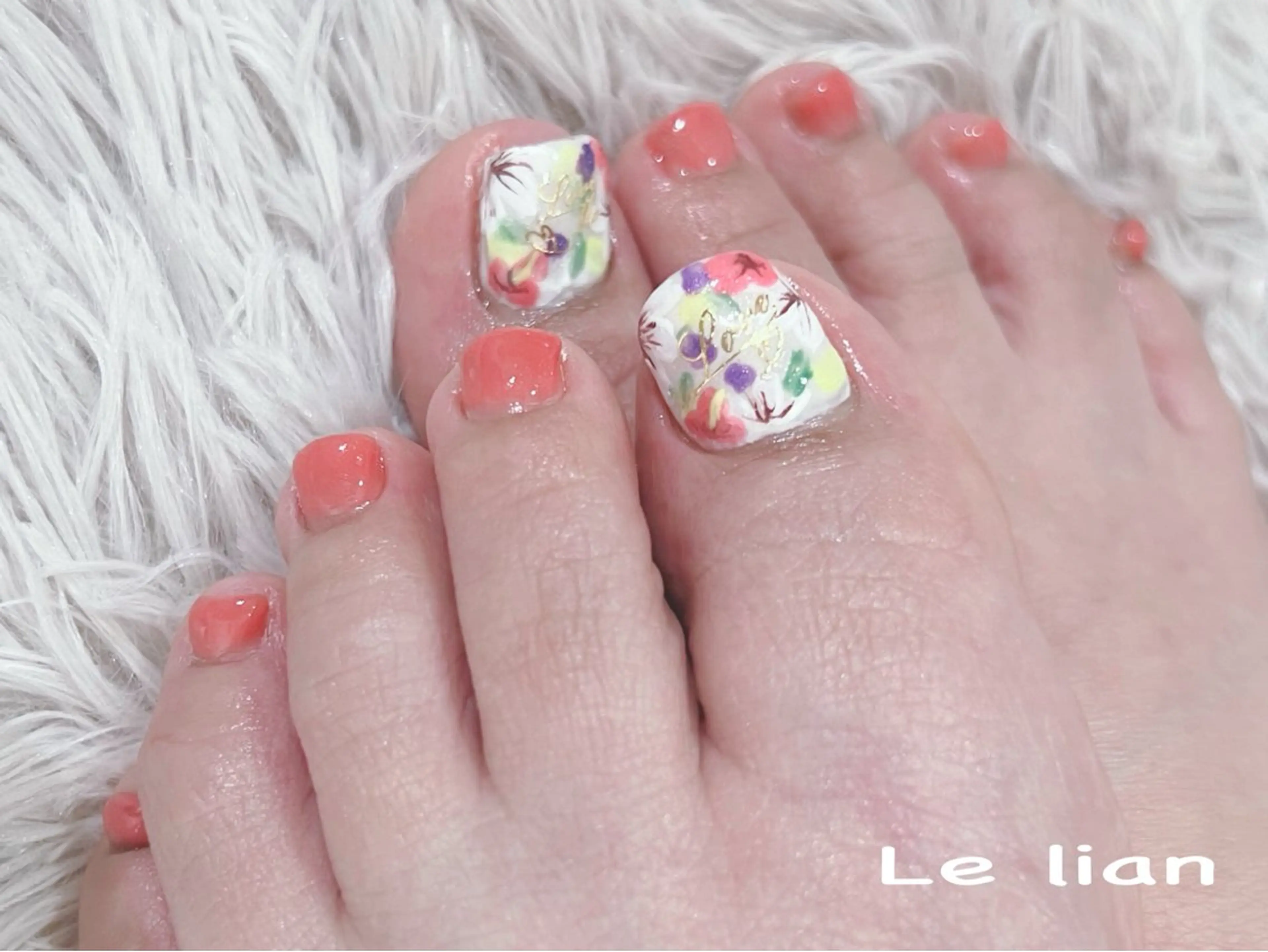 ネイル フットネイル Le lian所属・Le lianのネイルデザイン