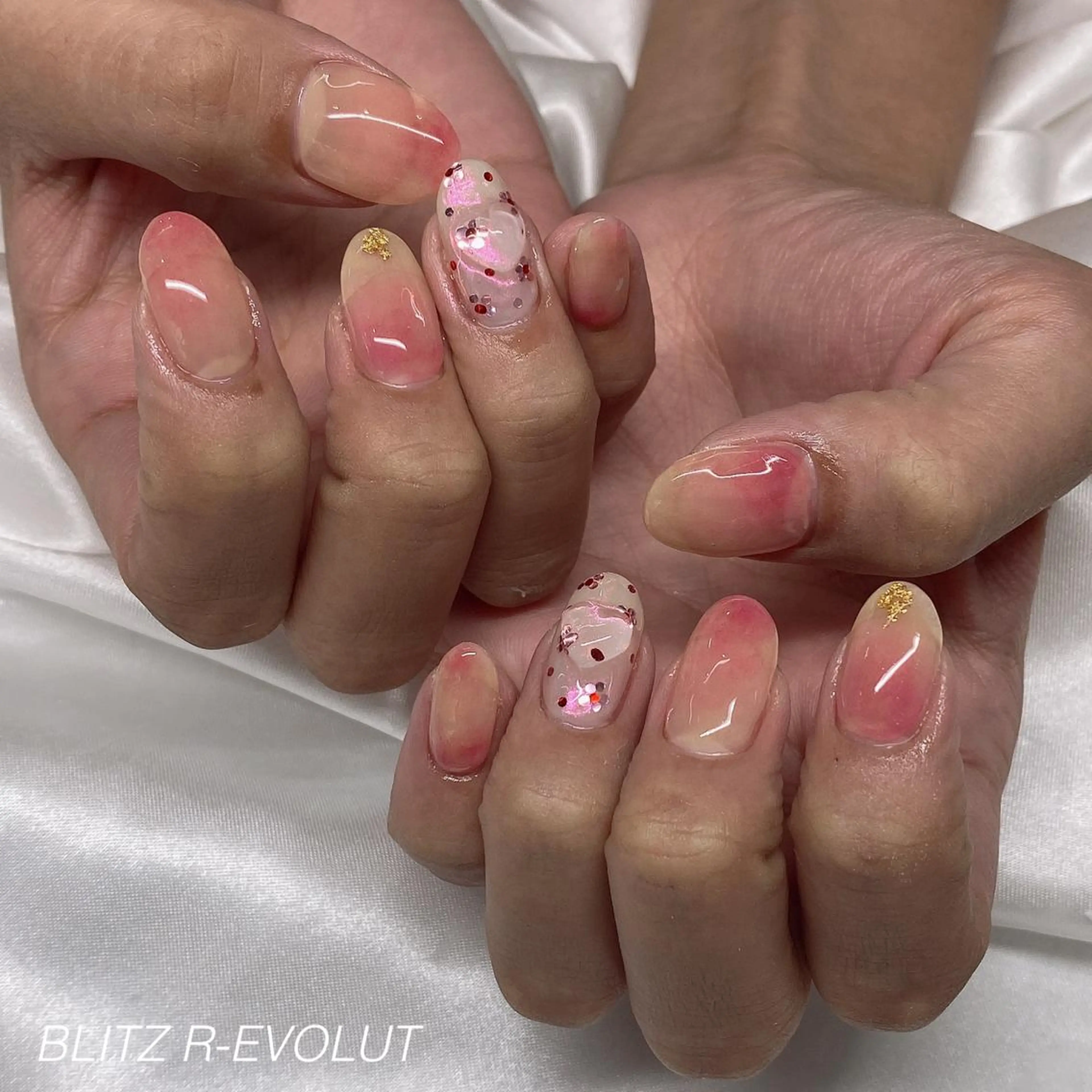 ネイル ☁️BLITZ 🎀笠原雪音🎀のネイルデザイン