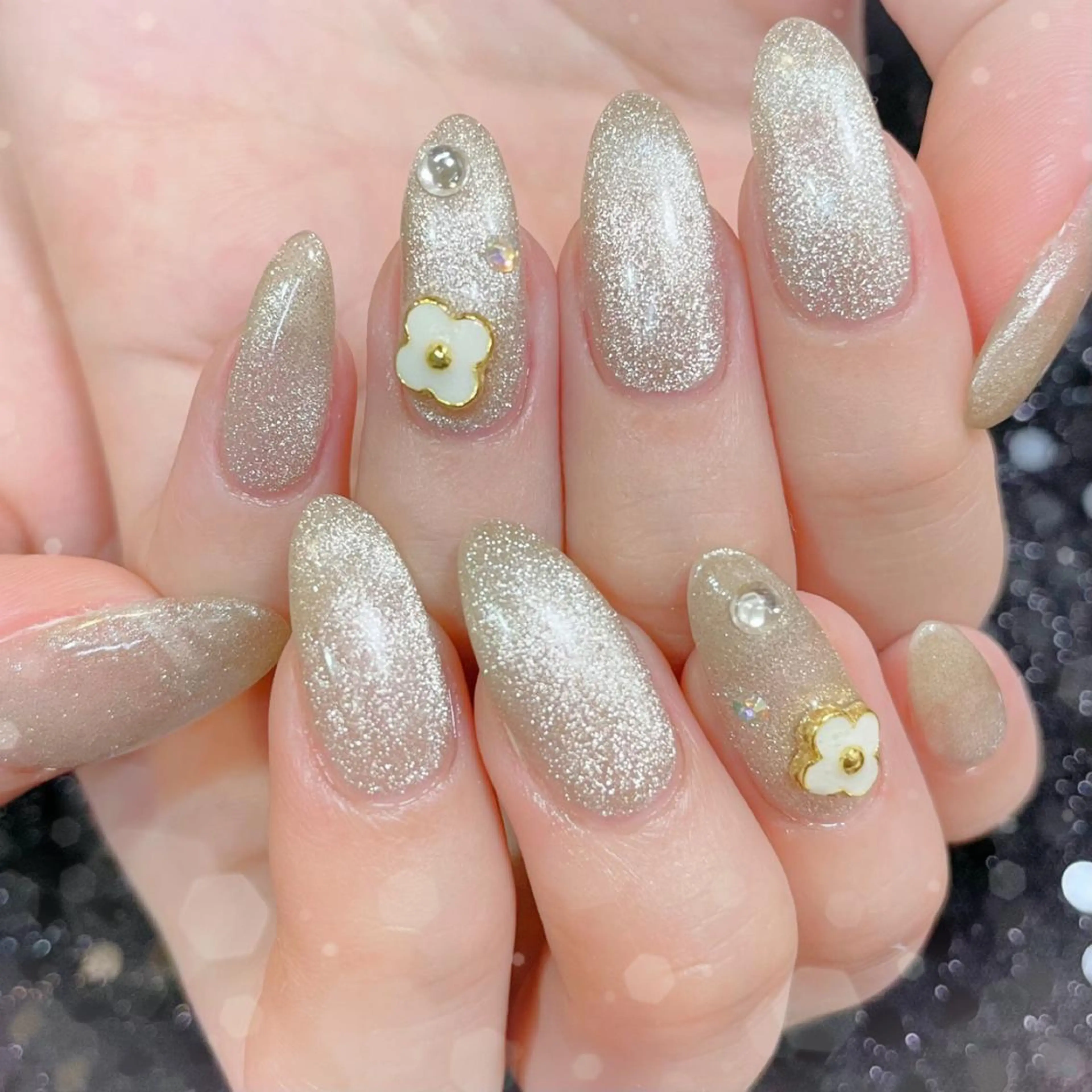 ネイル マグネットネイル ハンドネイル ハンドケア MoON...❤︎ MeGuのネイルデザイン