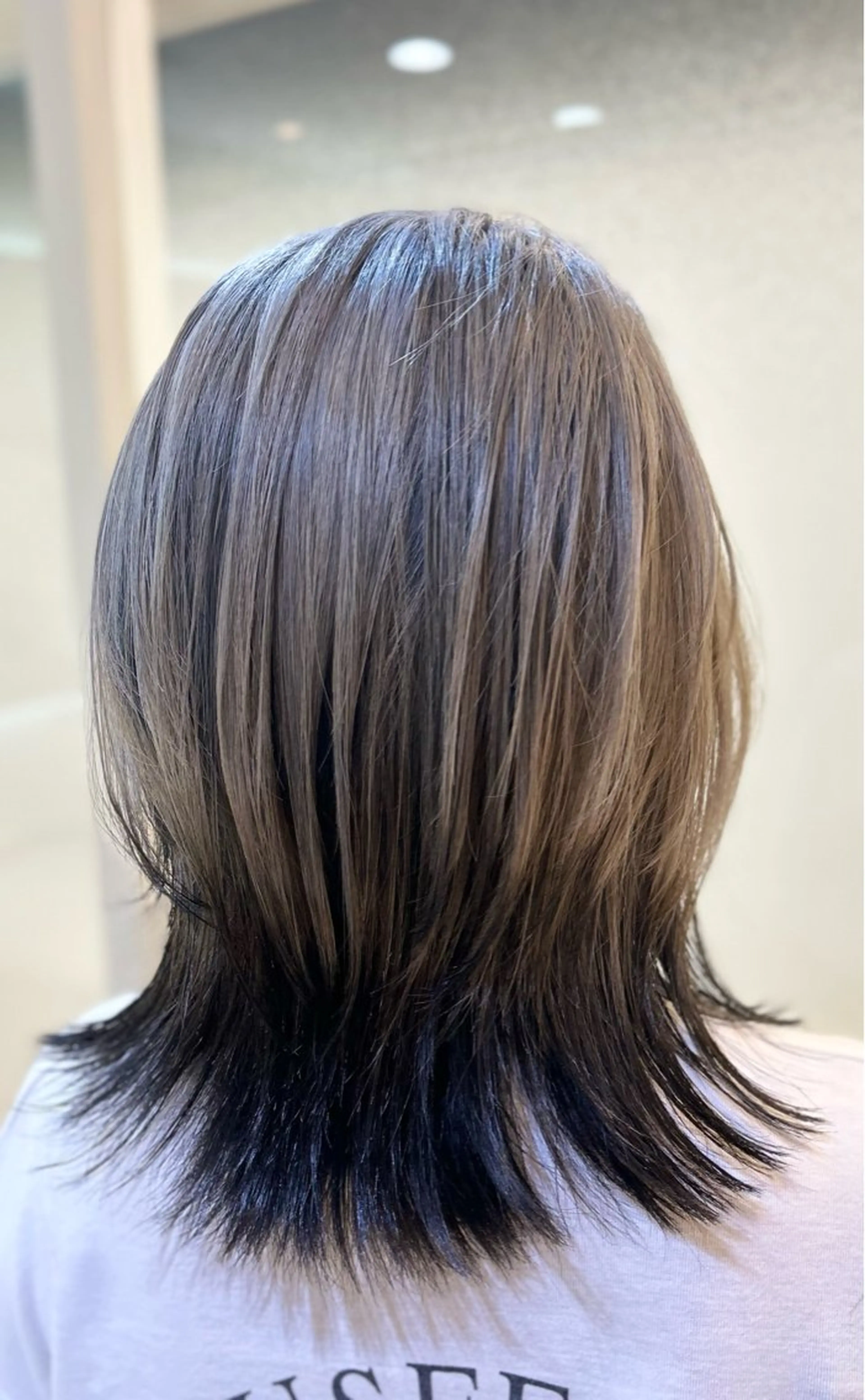 ミディアム カラー ヘアカラー トリートメント 縮毛矯正/髪質改善/ 艶髪ササキナツミのヘアスタイル