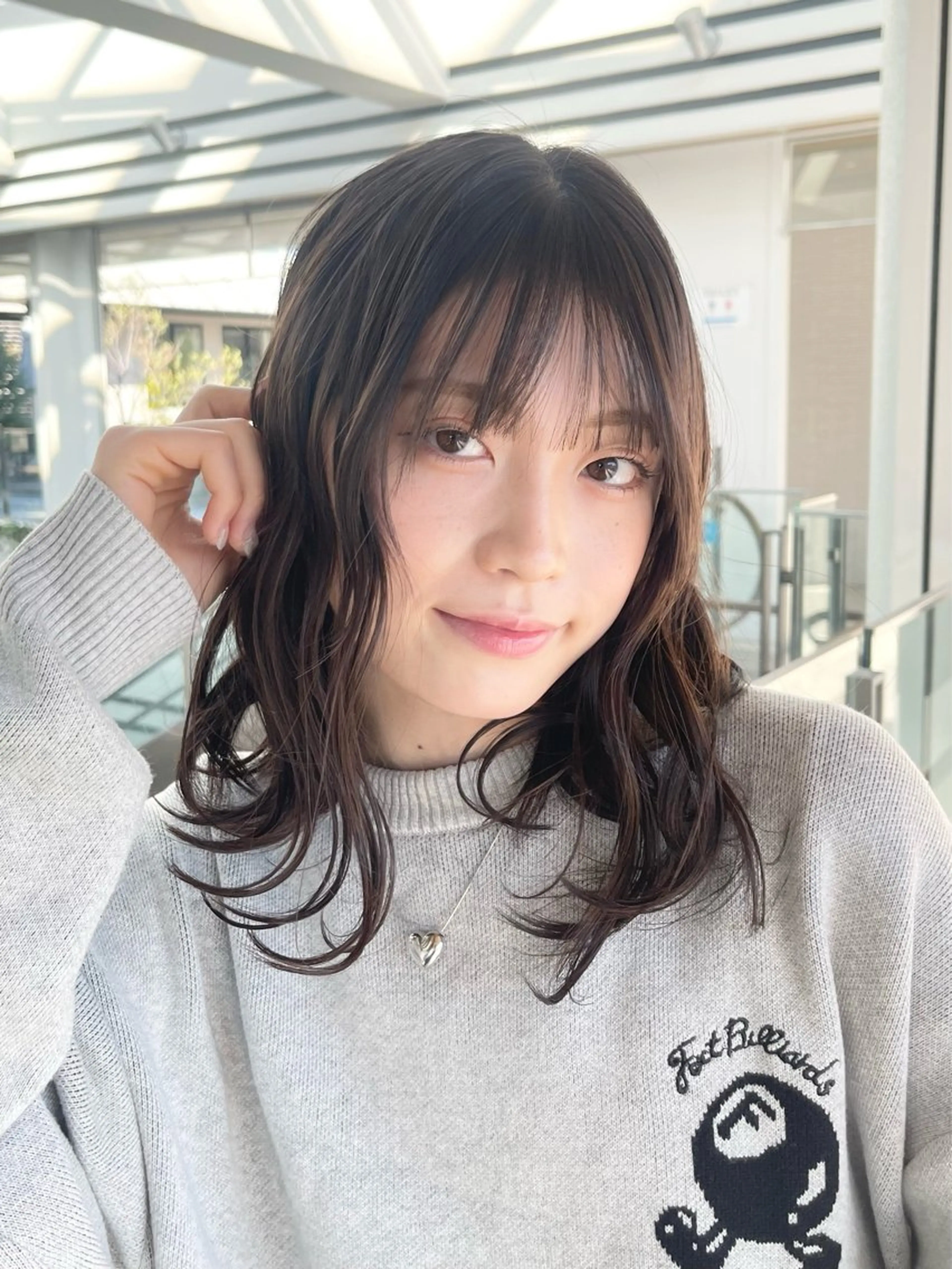 ミディアム カット 園田 渉 ◤SHIKIO◢のヘアスタイル