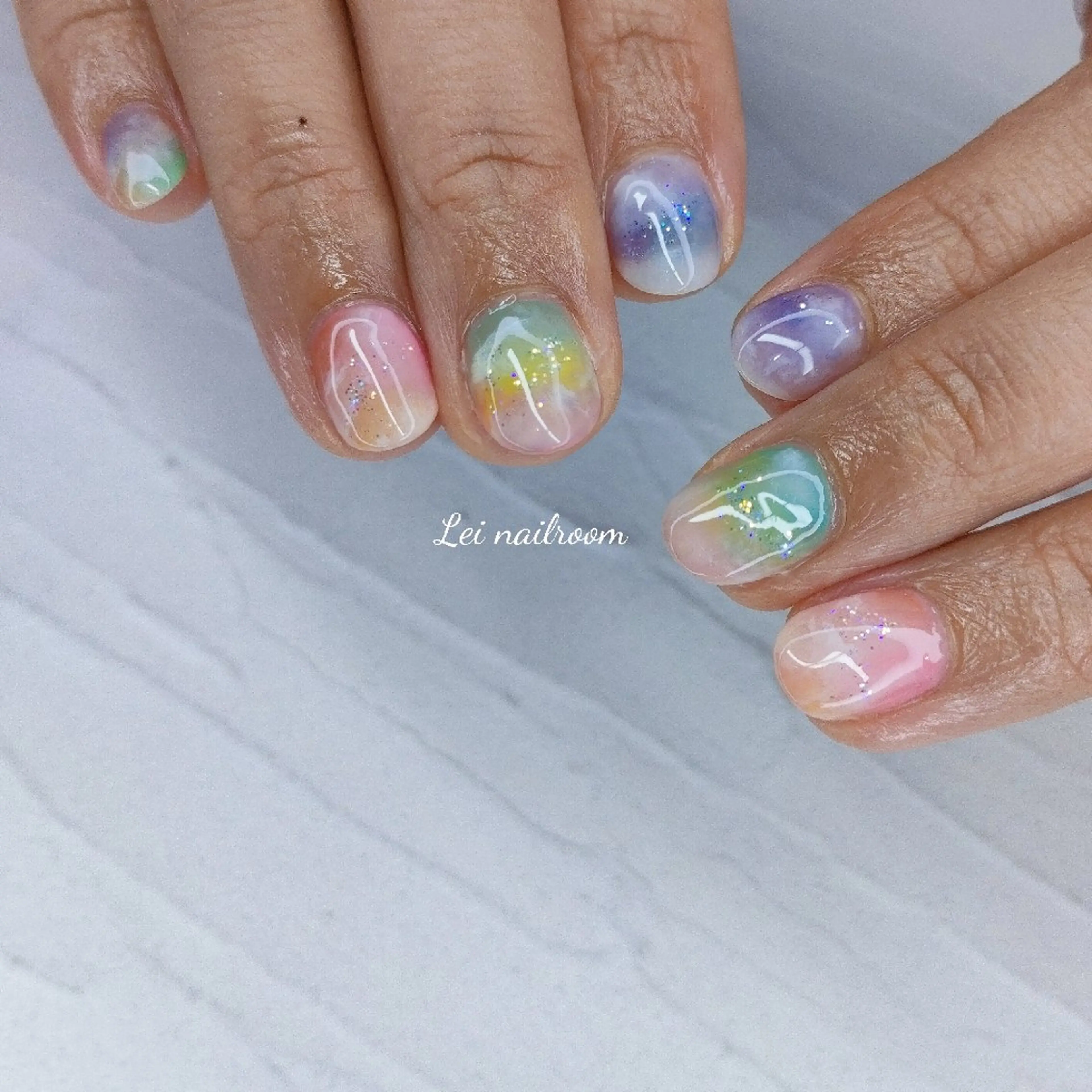 ネイル アートネイル lei🌼 nailroomのネイルデザイン