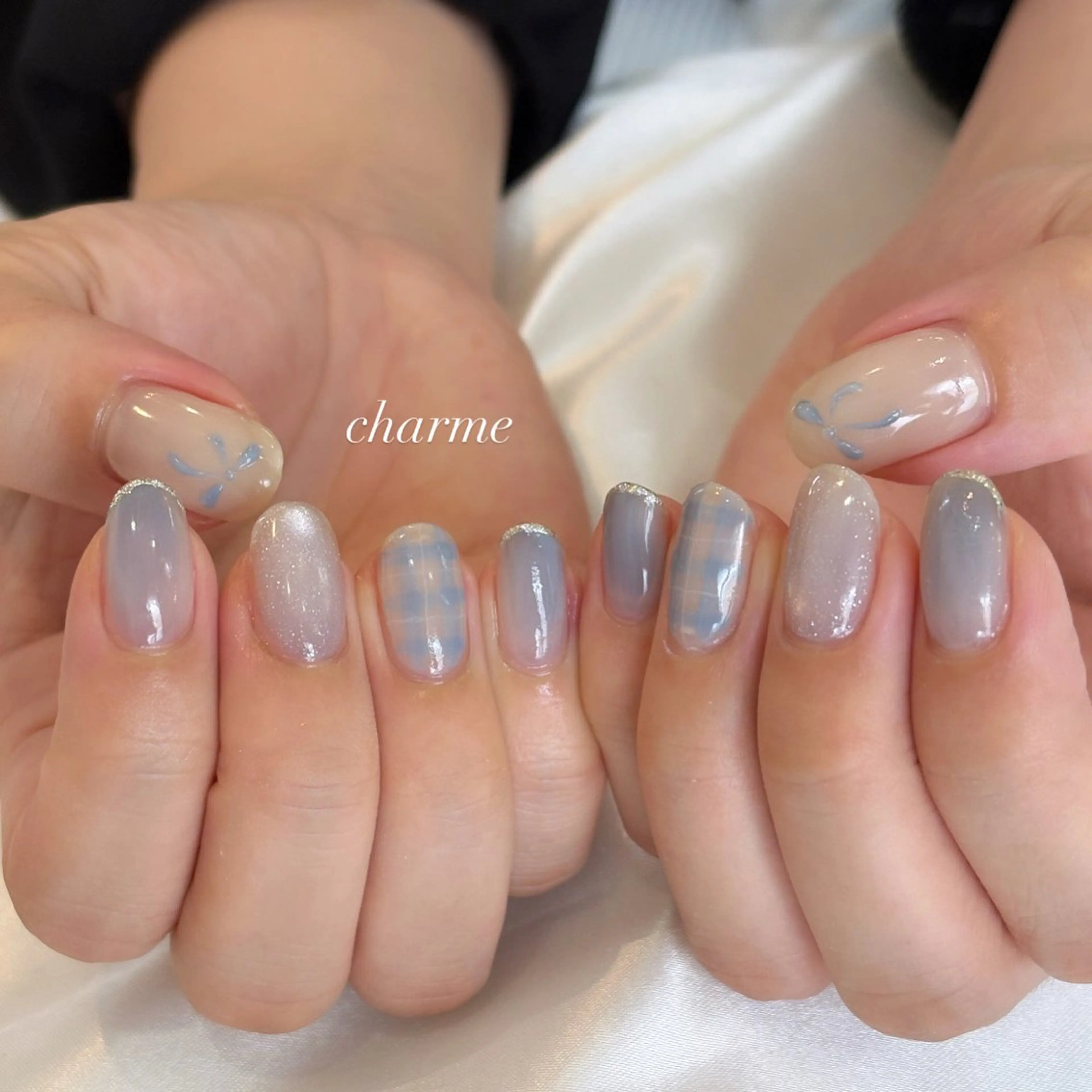ネイル ガーリー charme nailのネイルデザイン