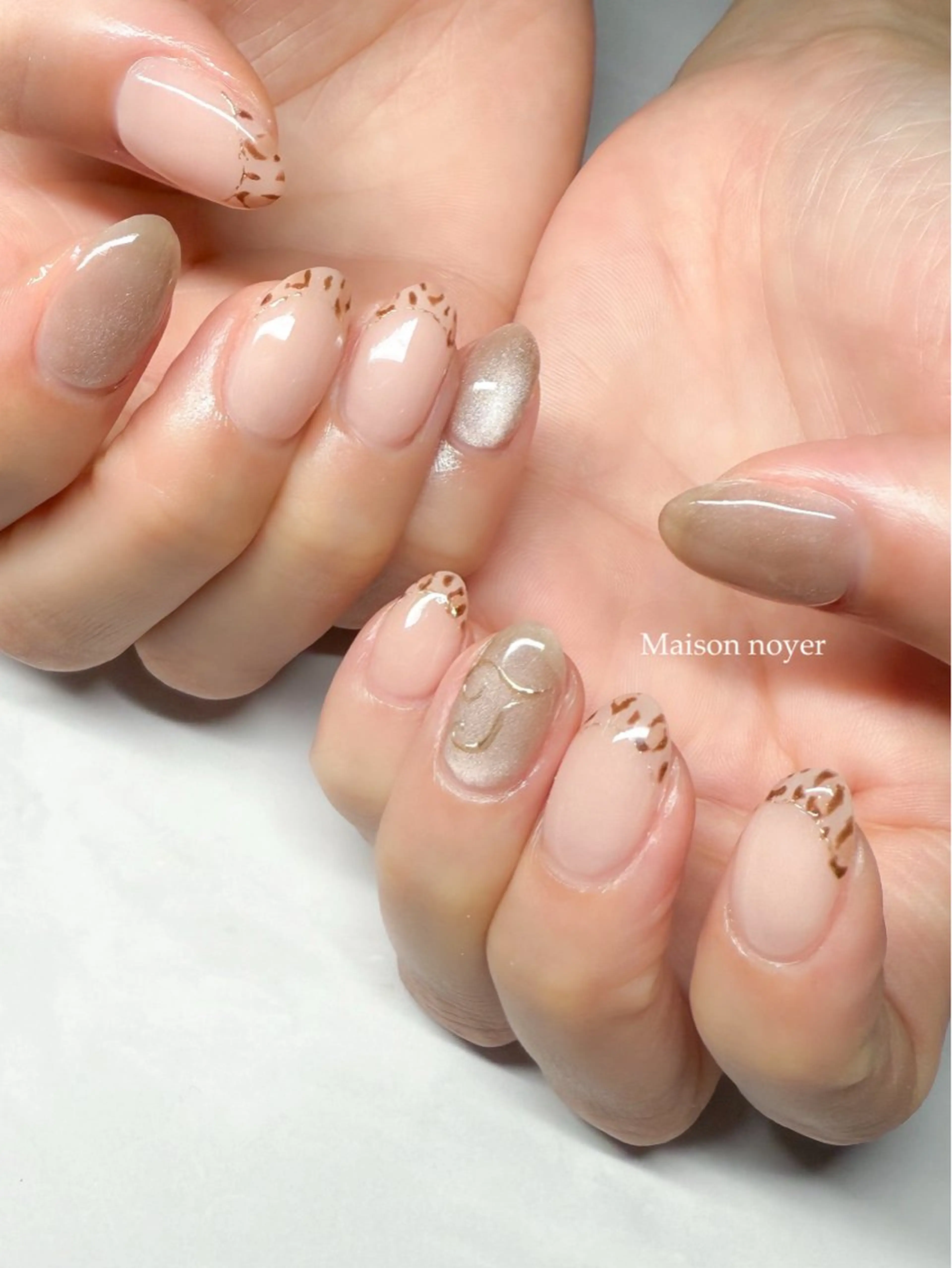 ネイル ハンドネイル Maison noyerのネイルデザイン