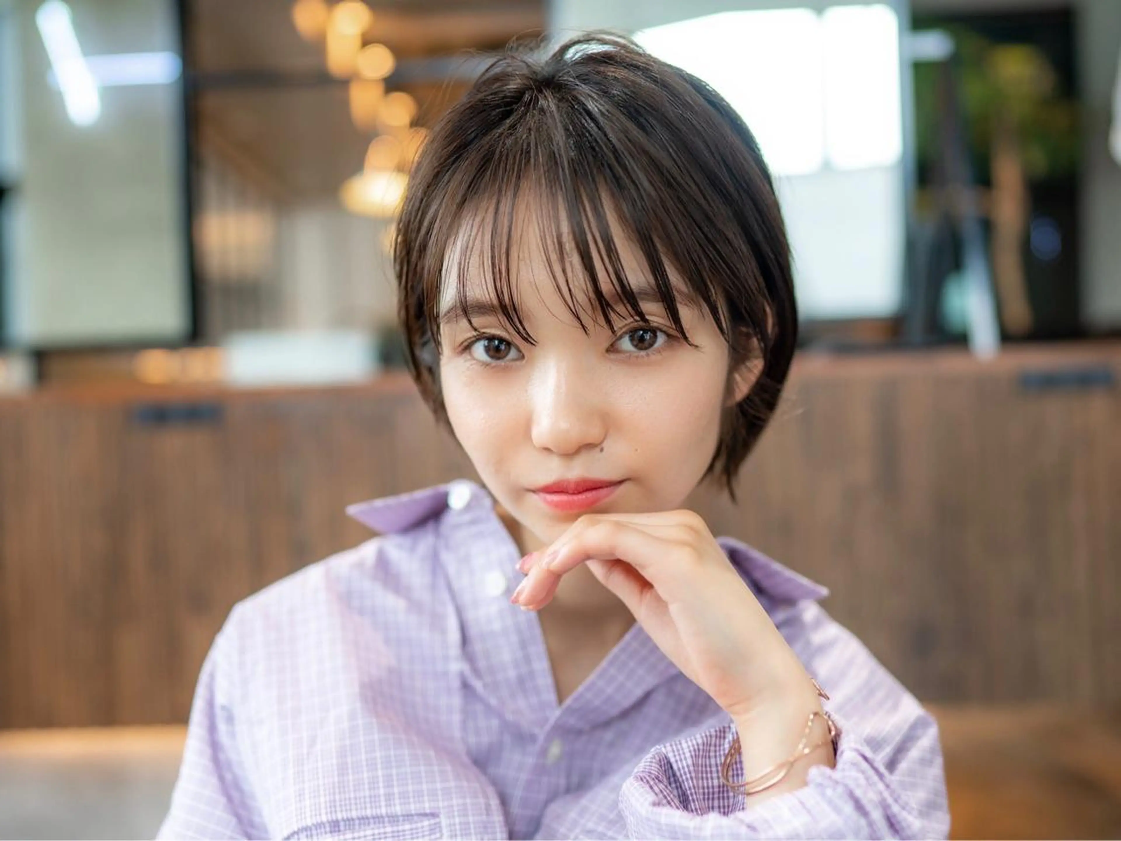 ショート カラー カット ヘアカラー トリートメント 🉐レイヤー/塩見 弘樹🉐渋谷のヘアスタイル