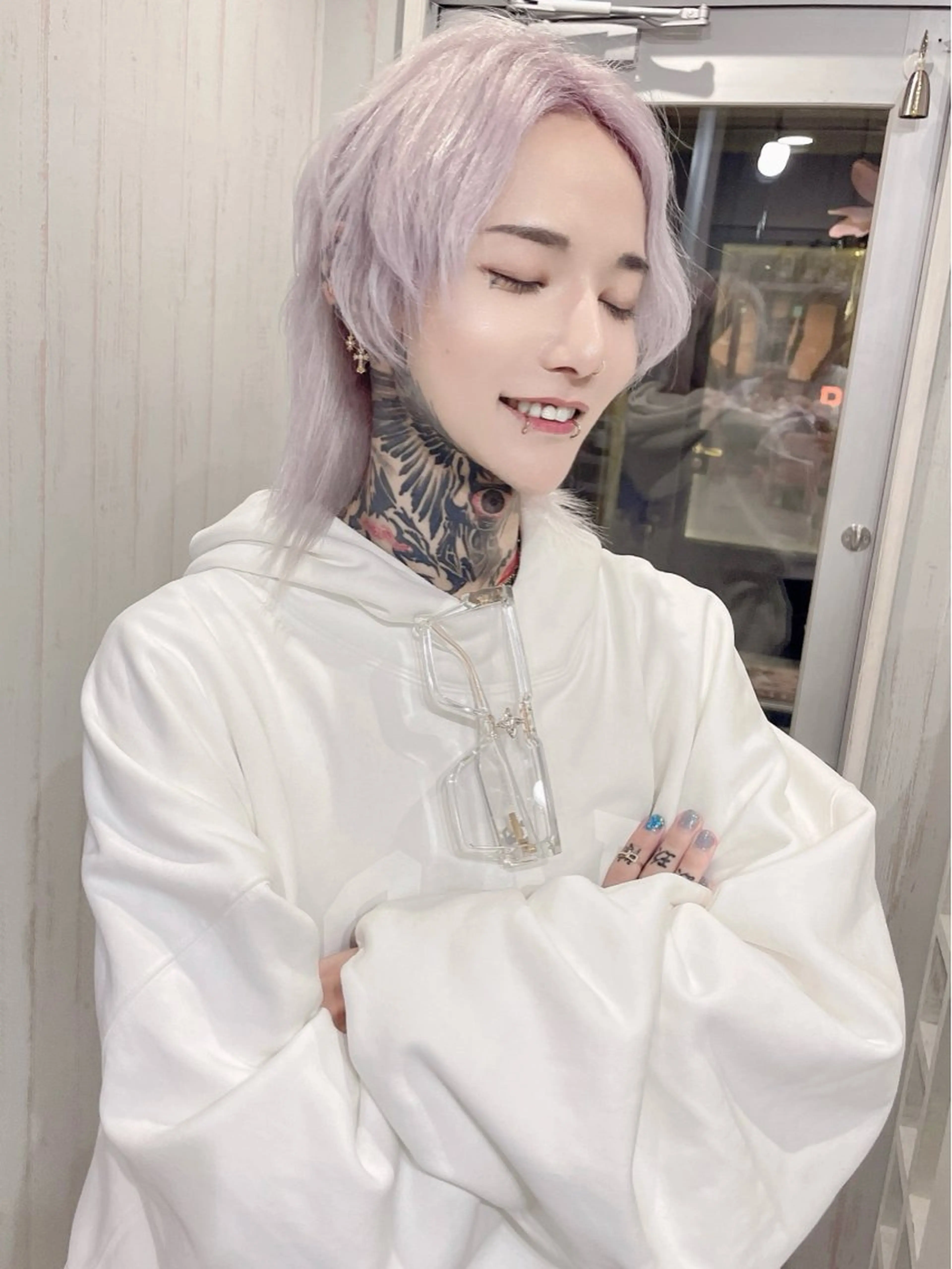 ショート カラー メンズ 深夜帯！説明文必読 Oahu iwataのヘアスタイル