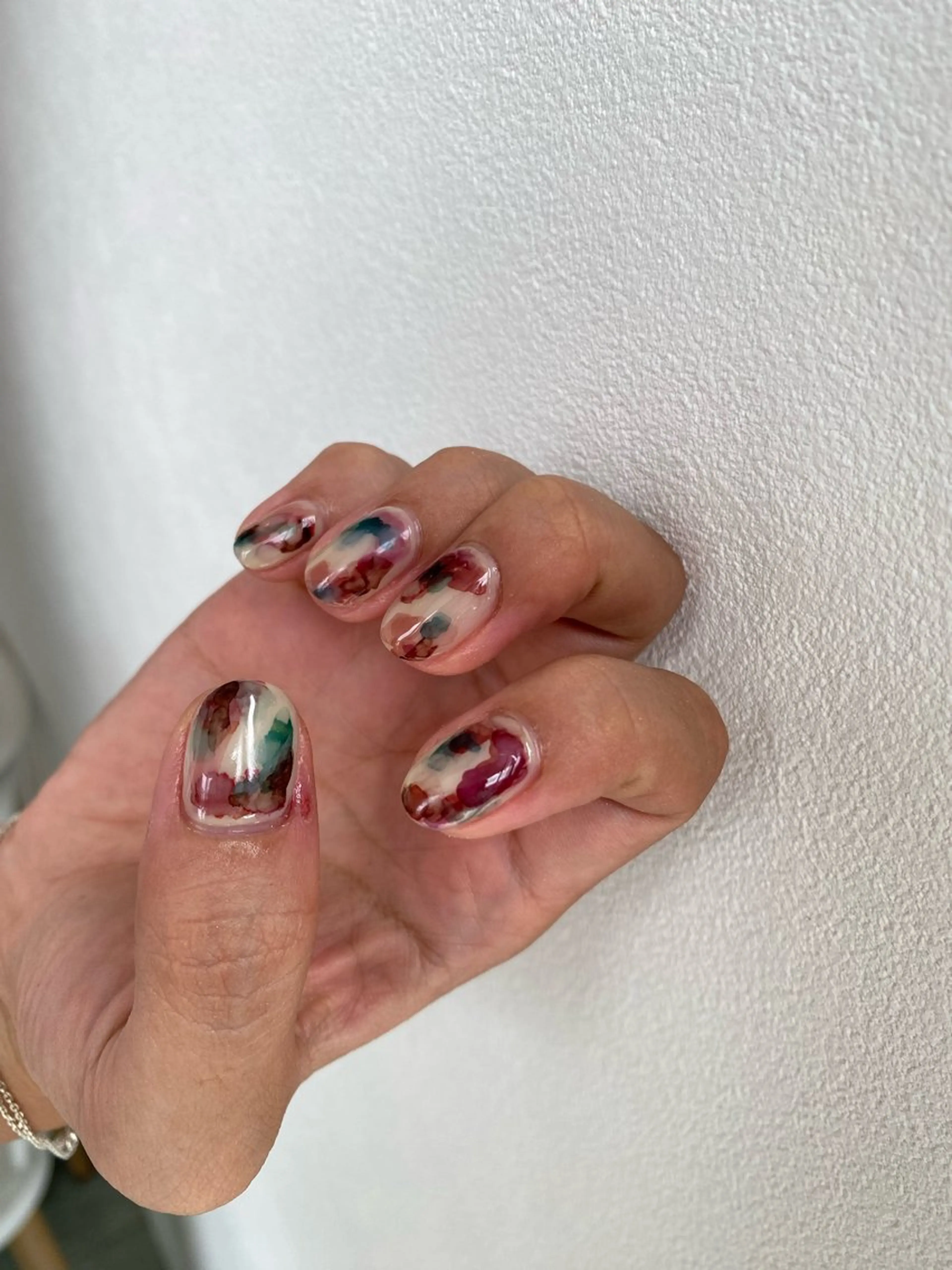 ネイル オーロラネイル マグネットネイル メンズネイル ニュアンスネイル シンプルネイル ハンドネイル 草加ニュアンスネイル 🌚hersのネイルデザイン