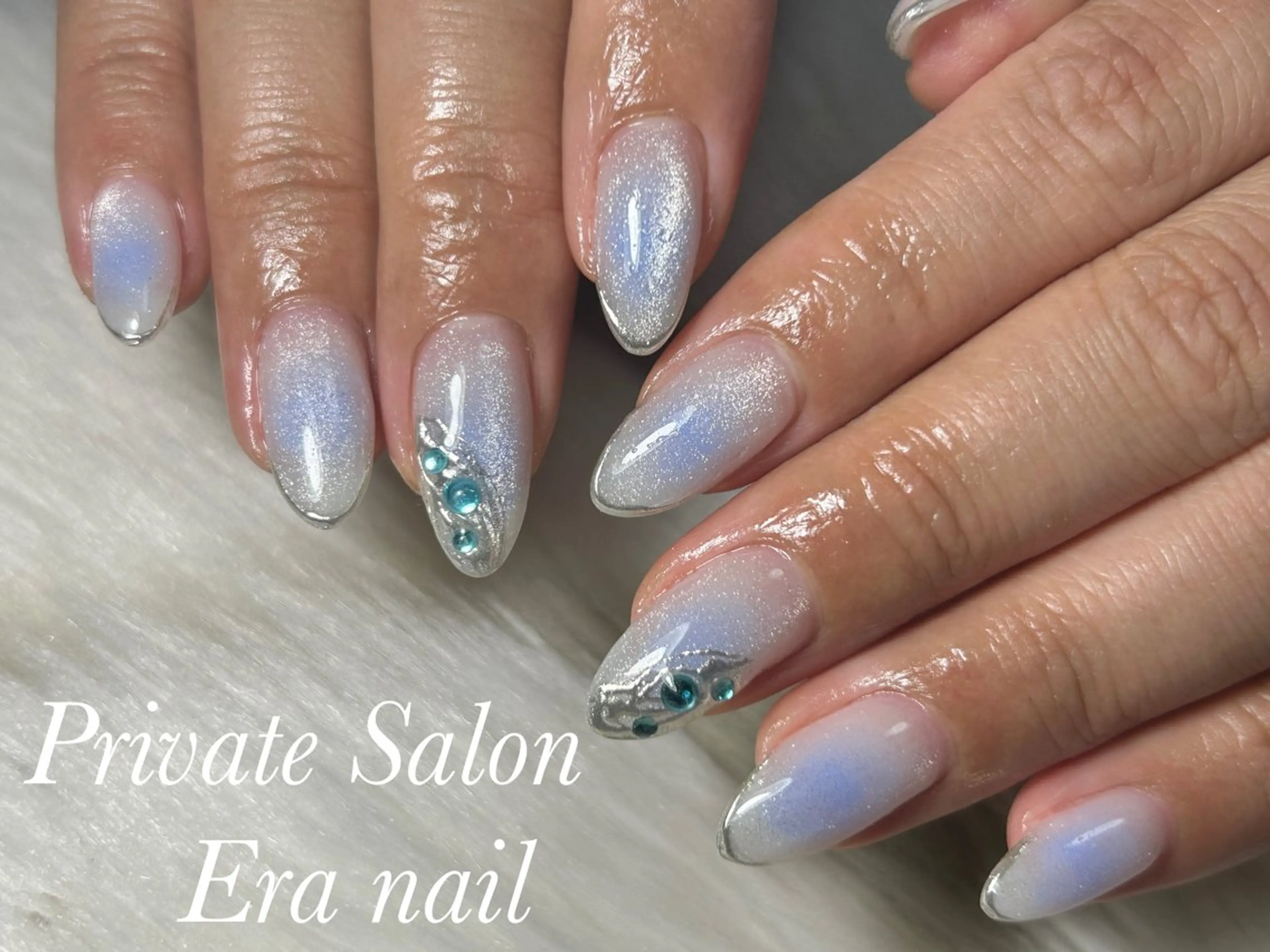 ネイル チークネイル ハンドネイル Era nailのネイルデザイン
