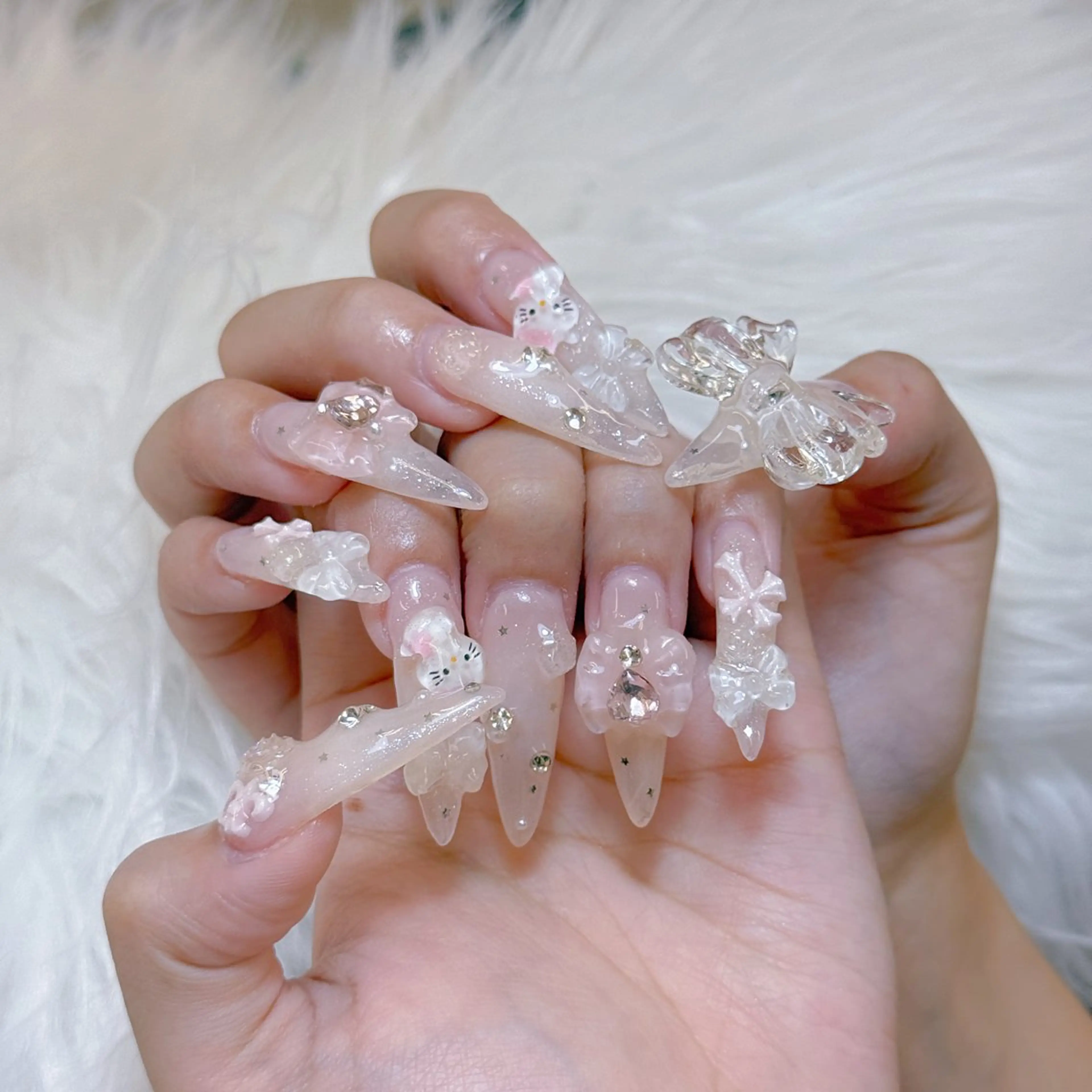 ネイル ハンドネイル ANH NAIL ゴテゴテ専門店💎のネイルデザイン