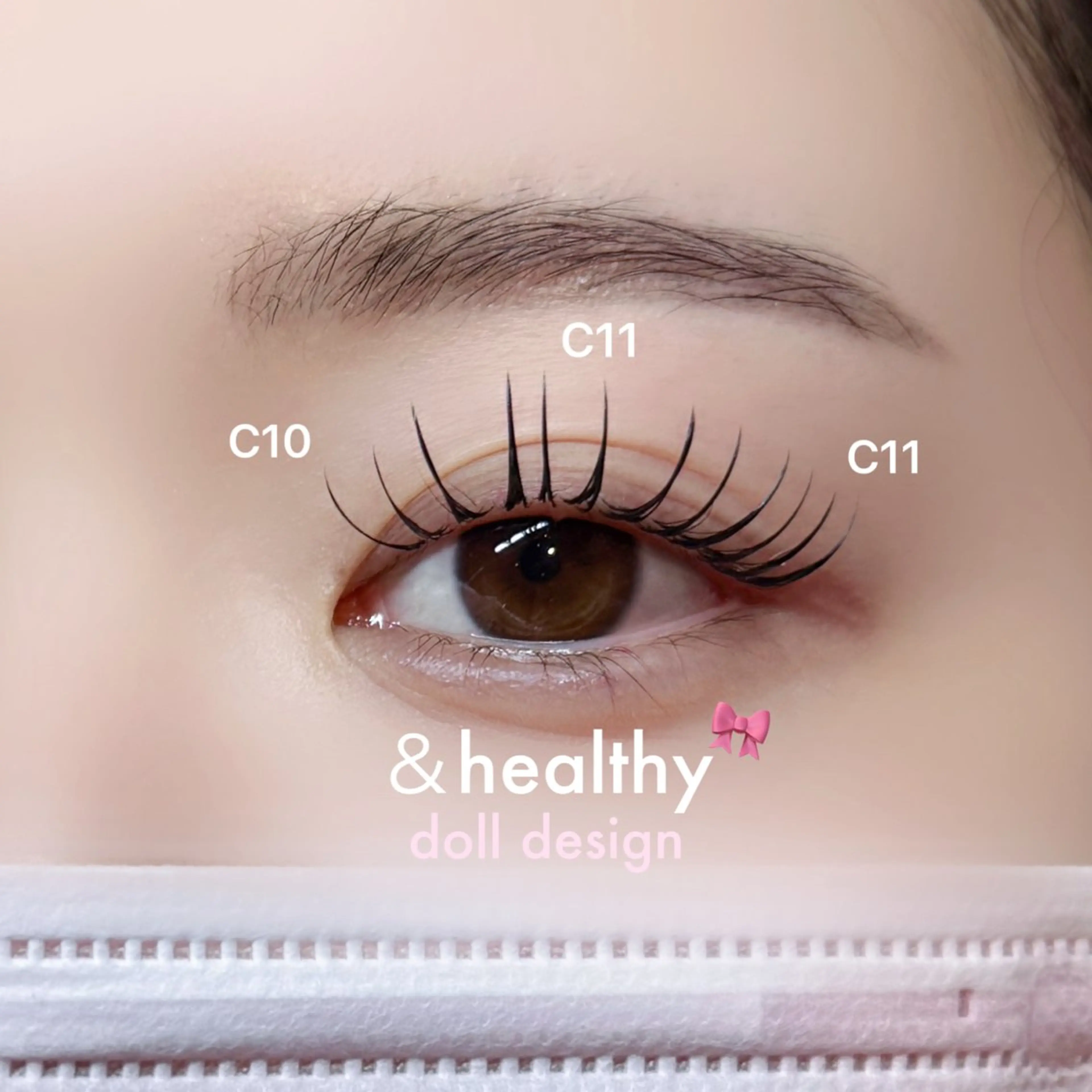 🤍特別価格🤍&healthy【アンドヘルシー】上120本マツエク×パーマの写真