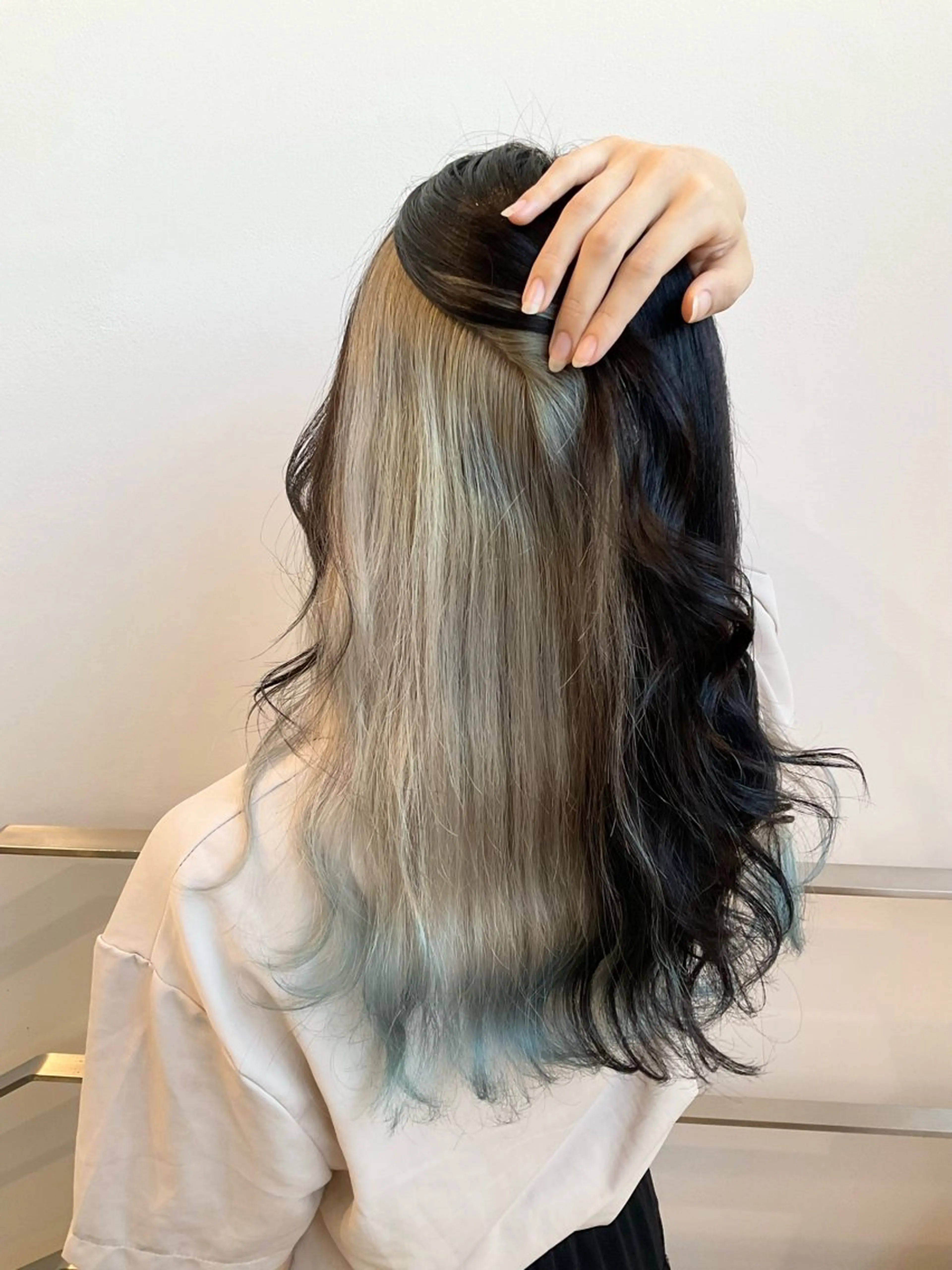 ロング ヘアカラー トリートメント ヘアセット yoshi ☆のヘアスタイル