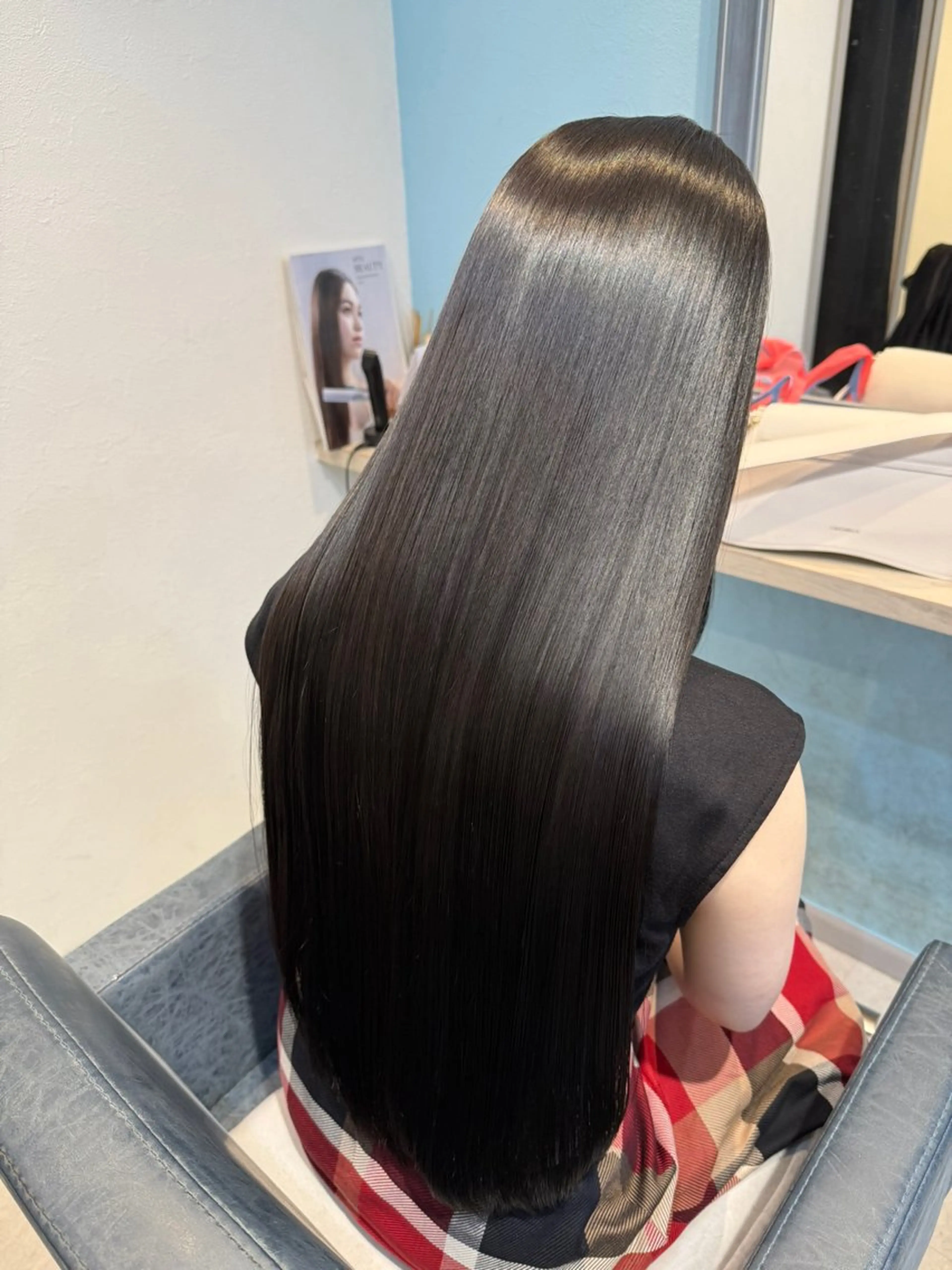 ロング カット 縮毛矯正 トリートメント 縮毛矯正の達人 ☆ 松本のヘアスタイル