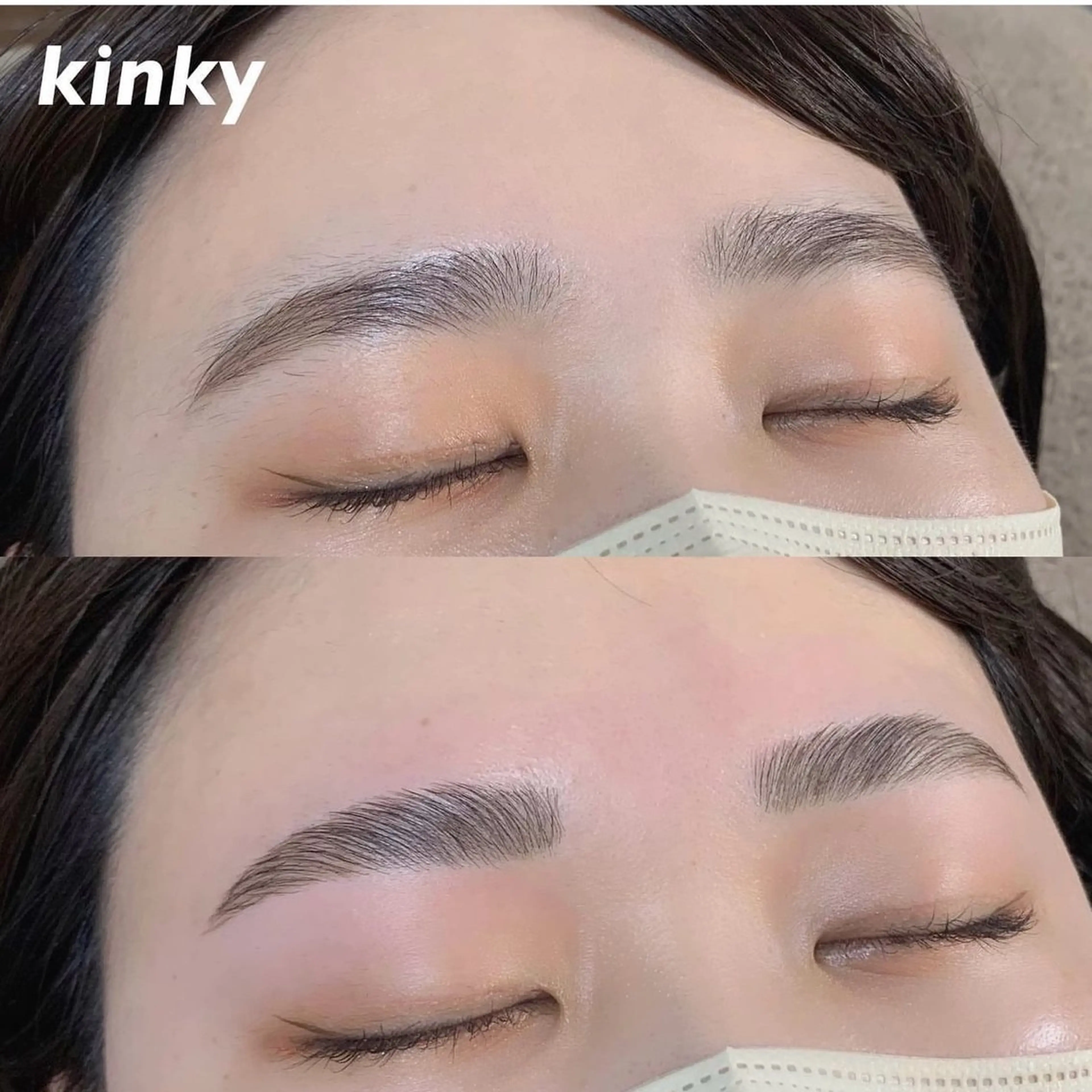 アイブロウ kinky 皆実町のネイルデザイン