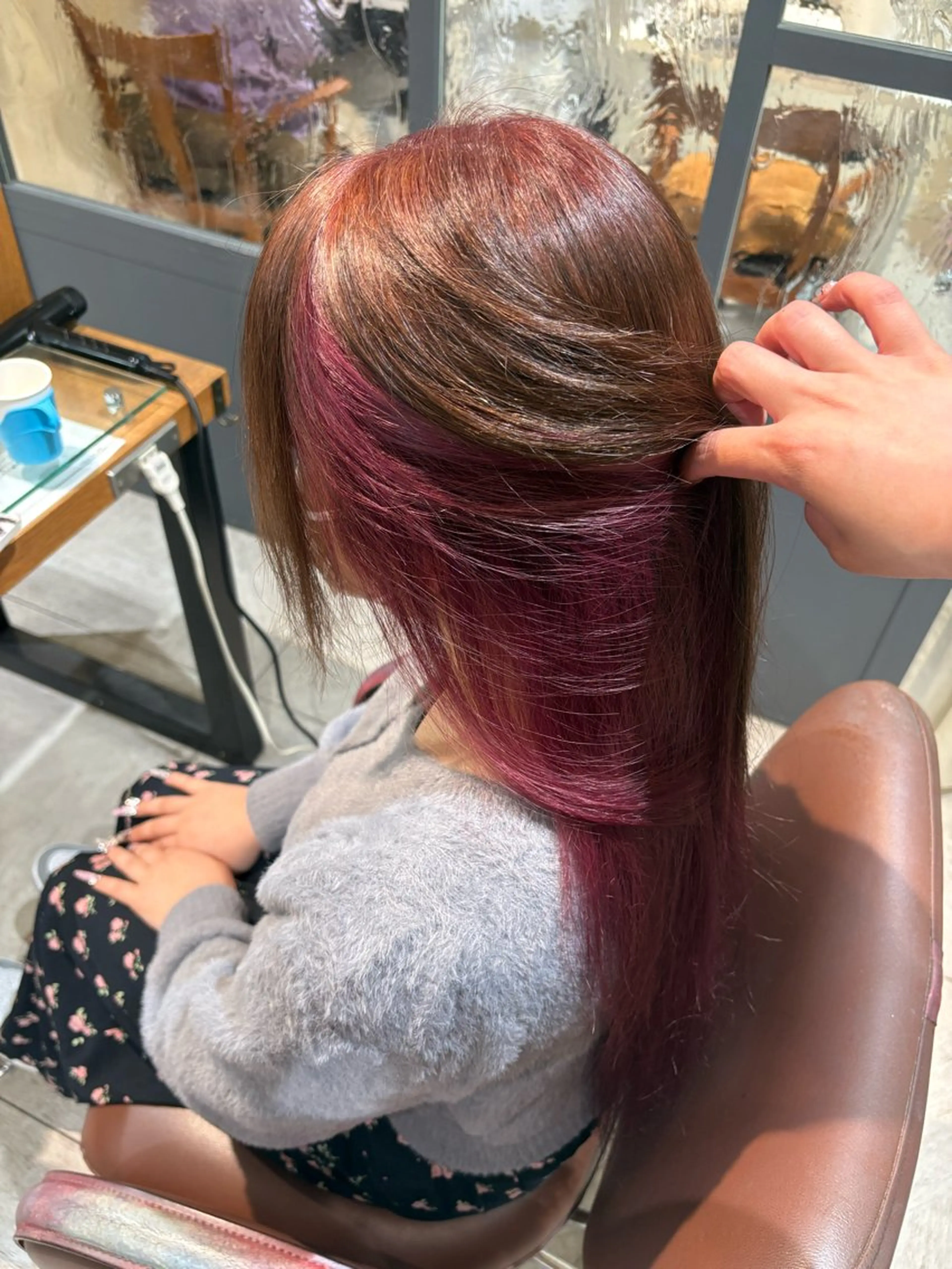 ロング カラー ヘアカラー ♡HARUKA ♡のヘアスタイル