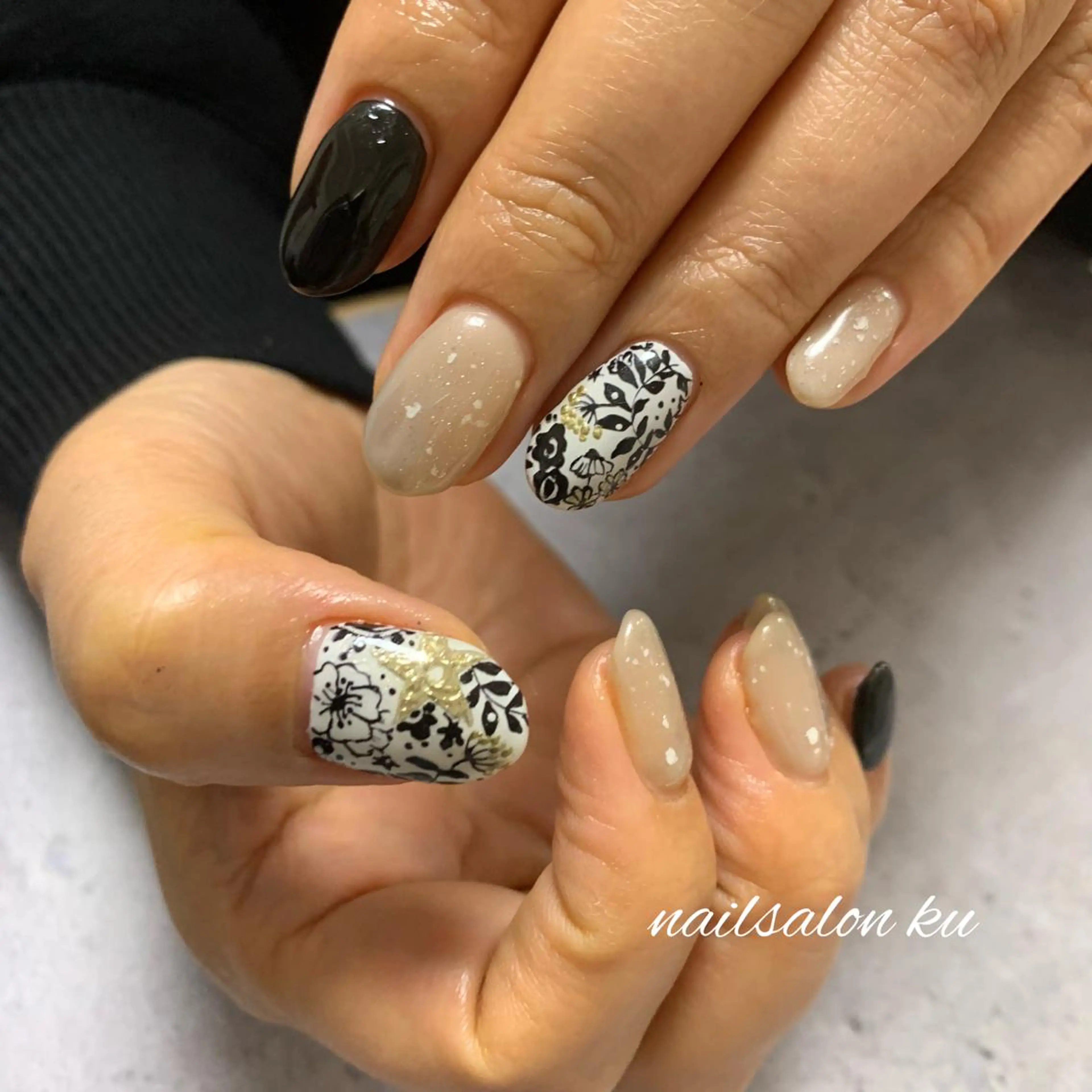 ネイル ハンドネイル ネイルサロン クーのネイルデザイン