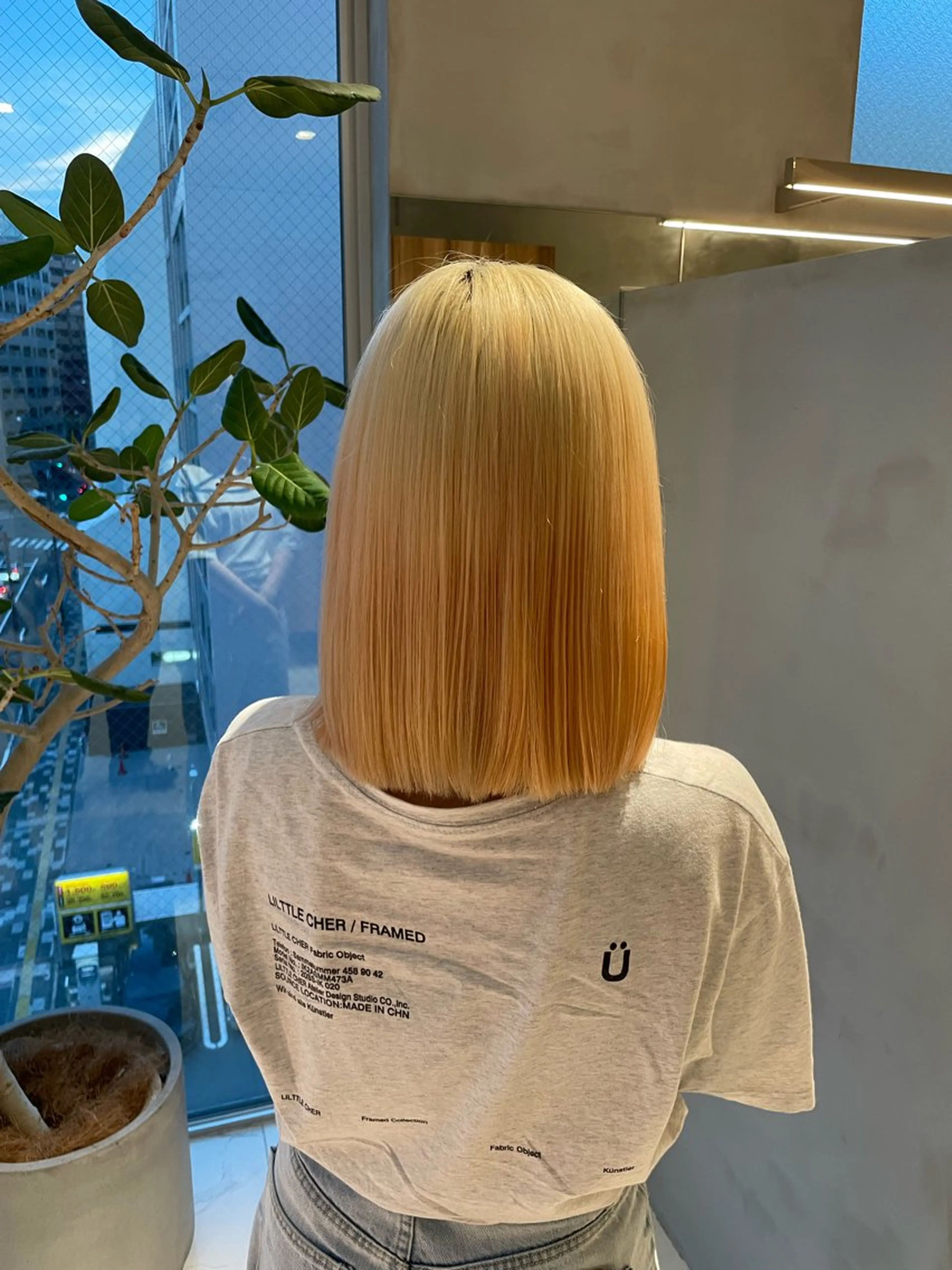 ミディアム ショート⌇艶カラー ⌇ RIN🌙のヘアスタイル