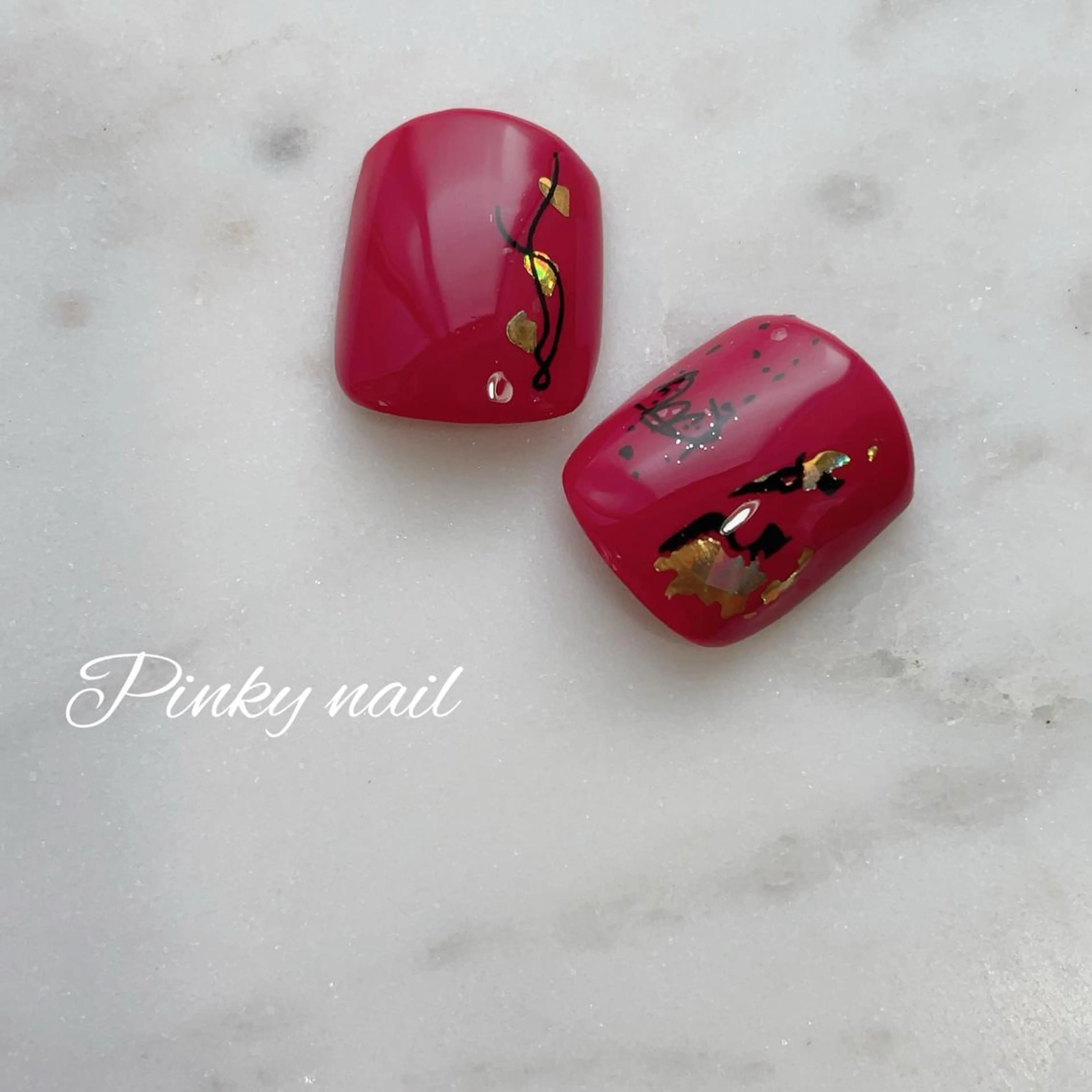 ネイル フットネイル 高野 祐紀のネイルデザイン