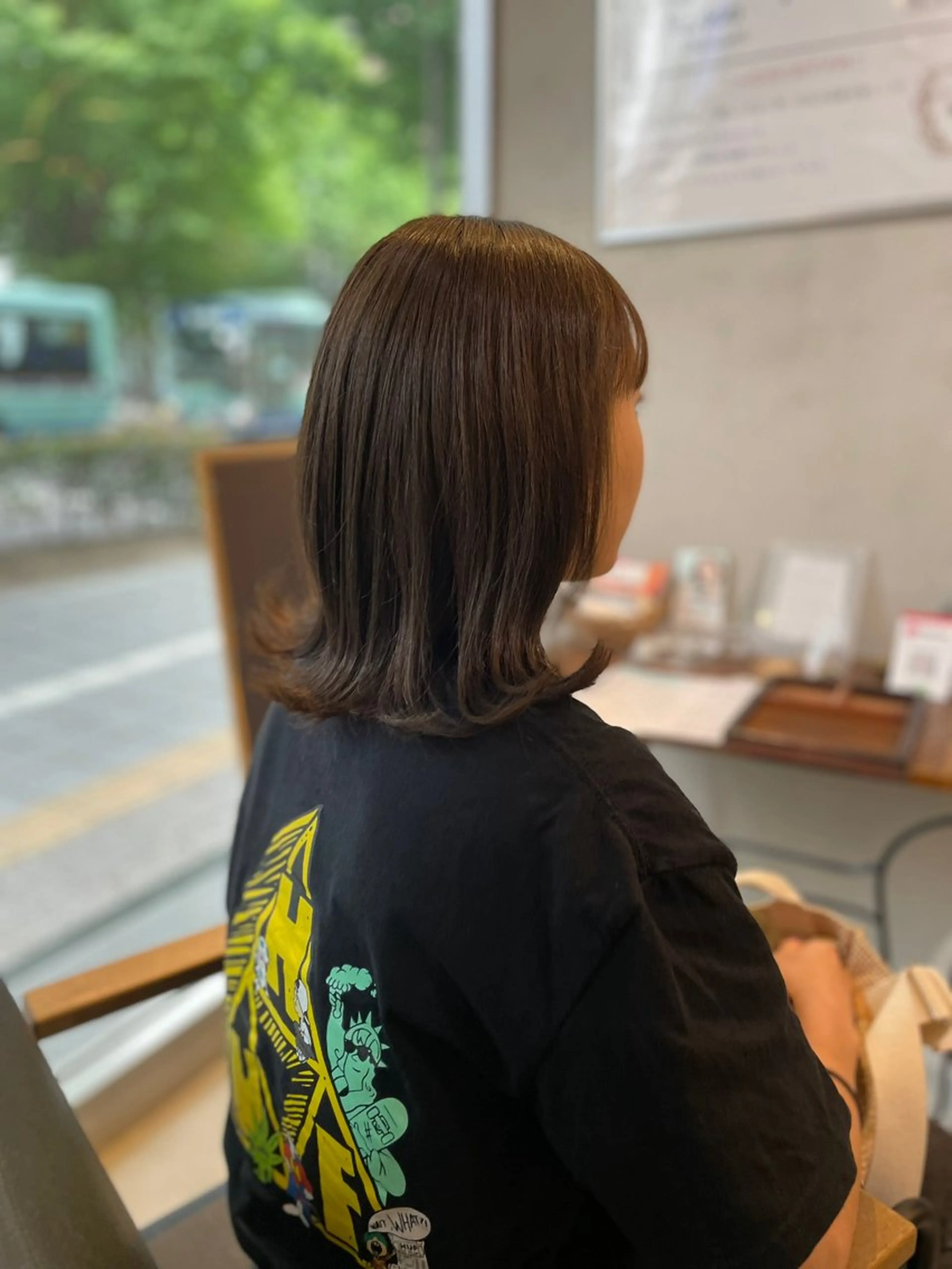 ミディアム 透明感/暖色カラー いっきのヘアスタイル