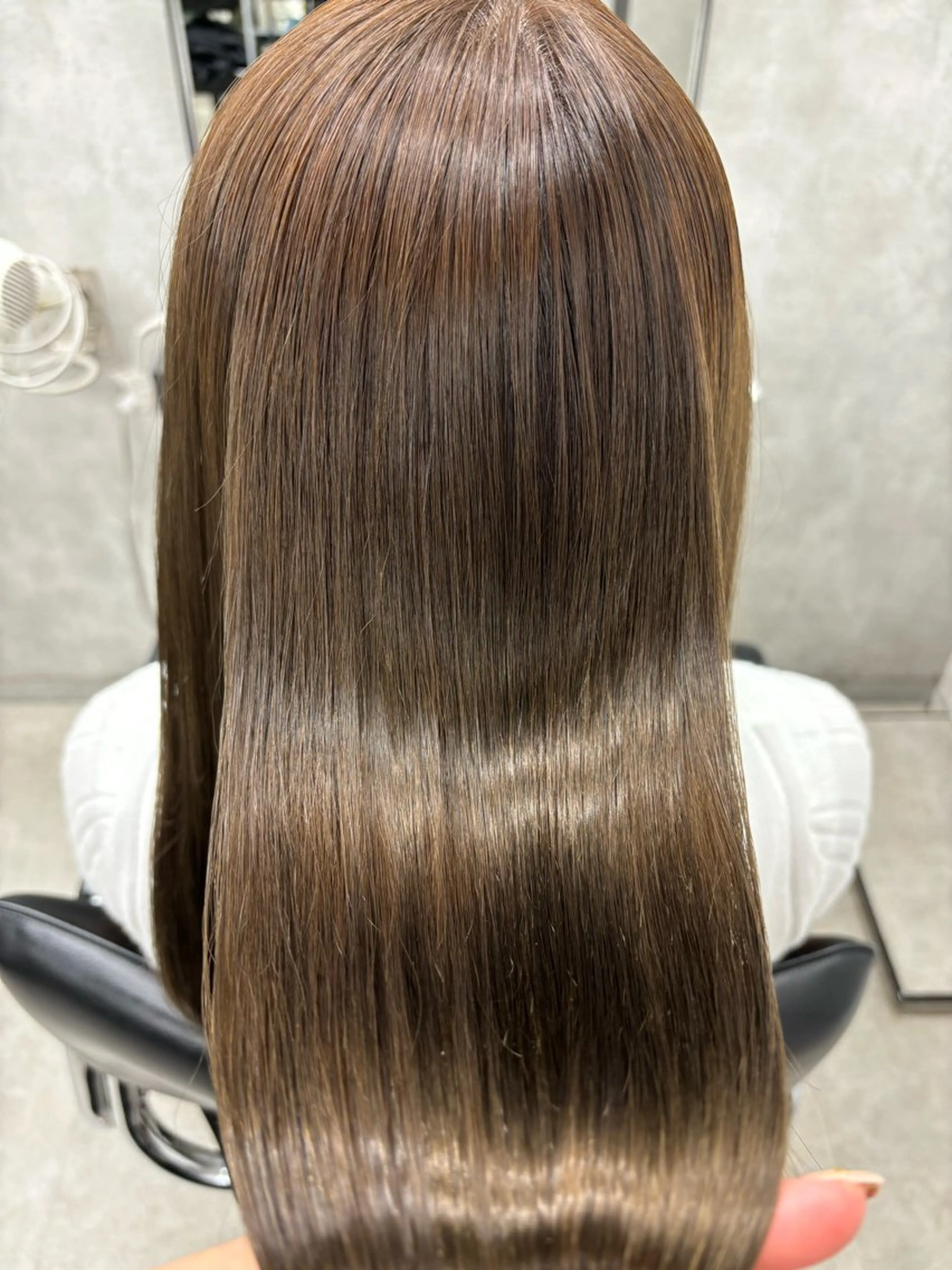 ロング カラー 髪質改善 縮毛矯正 トリートメント カット ヘアカラー 縮毛矯正 トリートメント すぐ巻ける縮毛矯正 🍀勝倉　麗のヘアスタイル