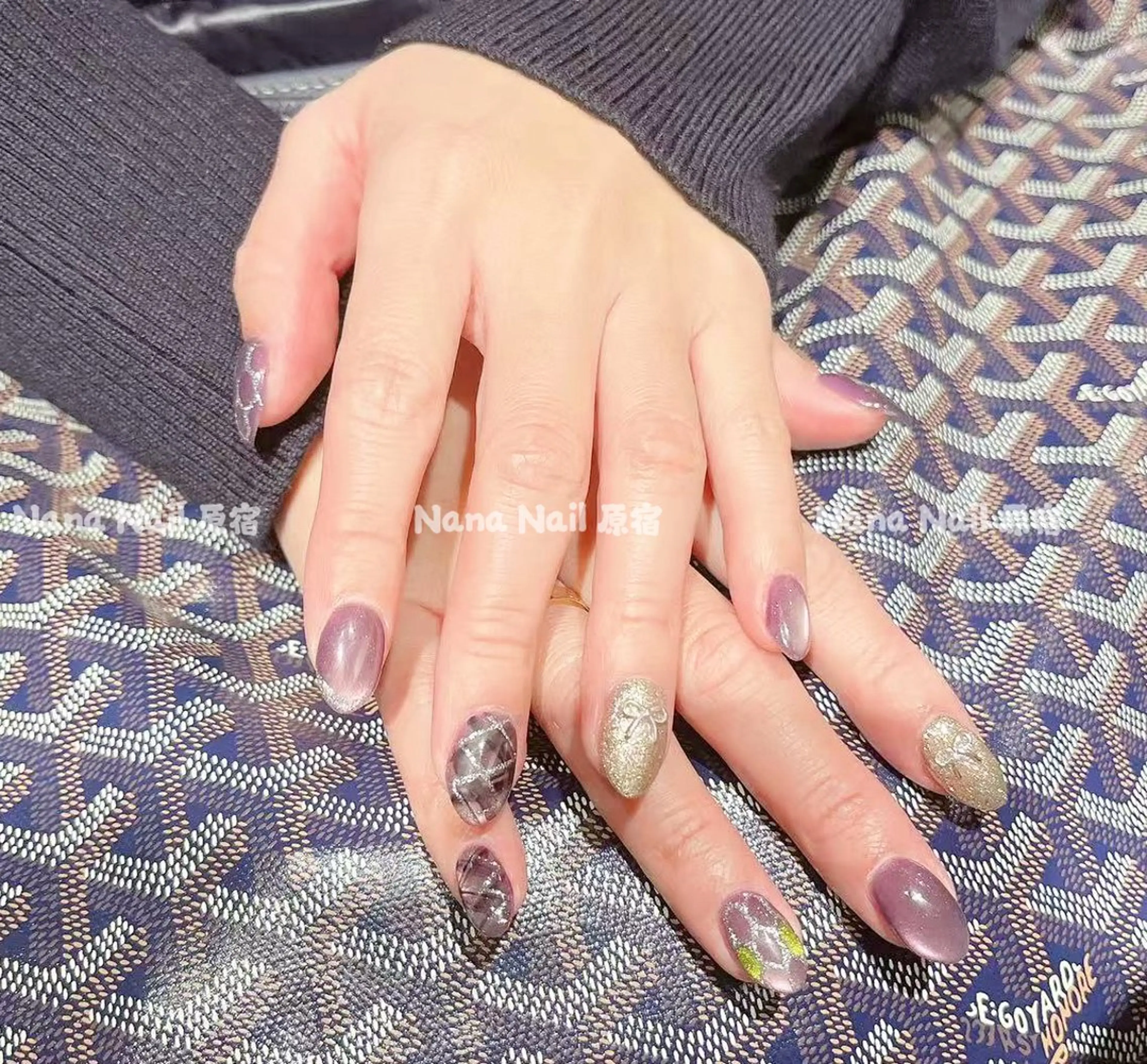 ネイル 持ち込み ハンドネイル Unicorn Nail原宿表参道のネイルデザイン