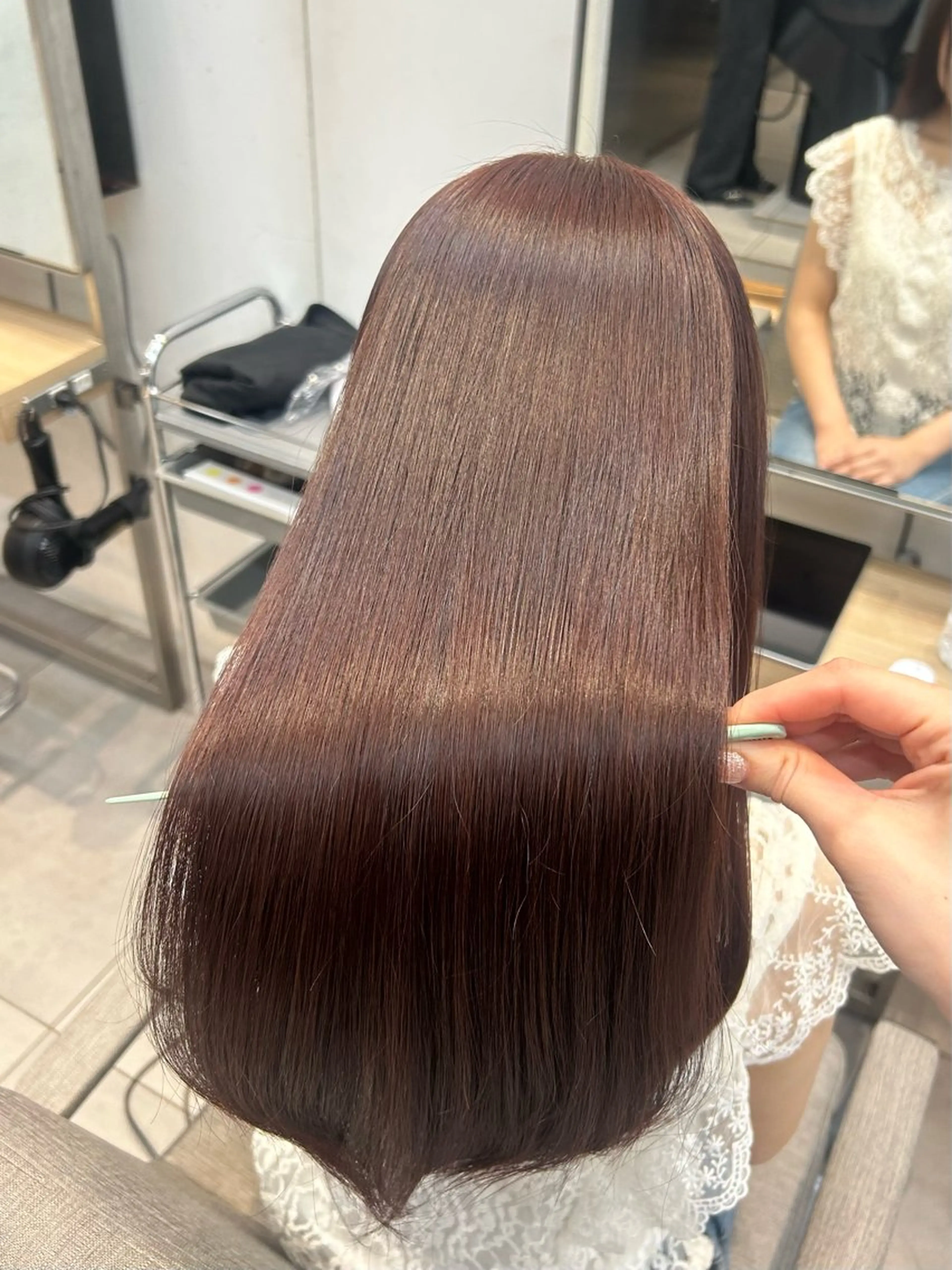 セミロング カラー 🌷艶色/艶髪/横浜 /norika🌷のヘアスタイル