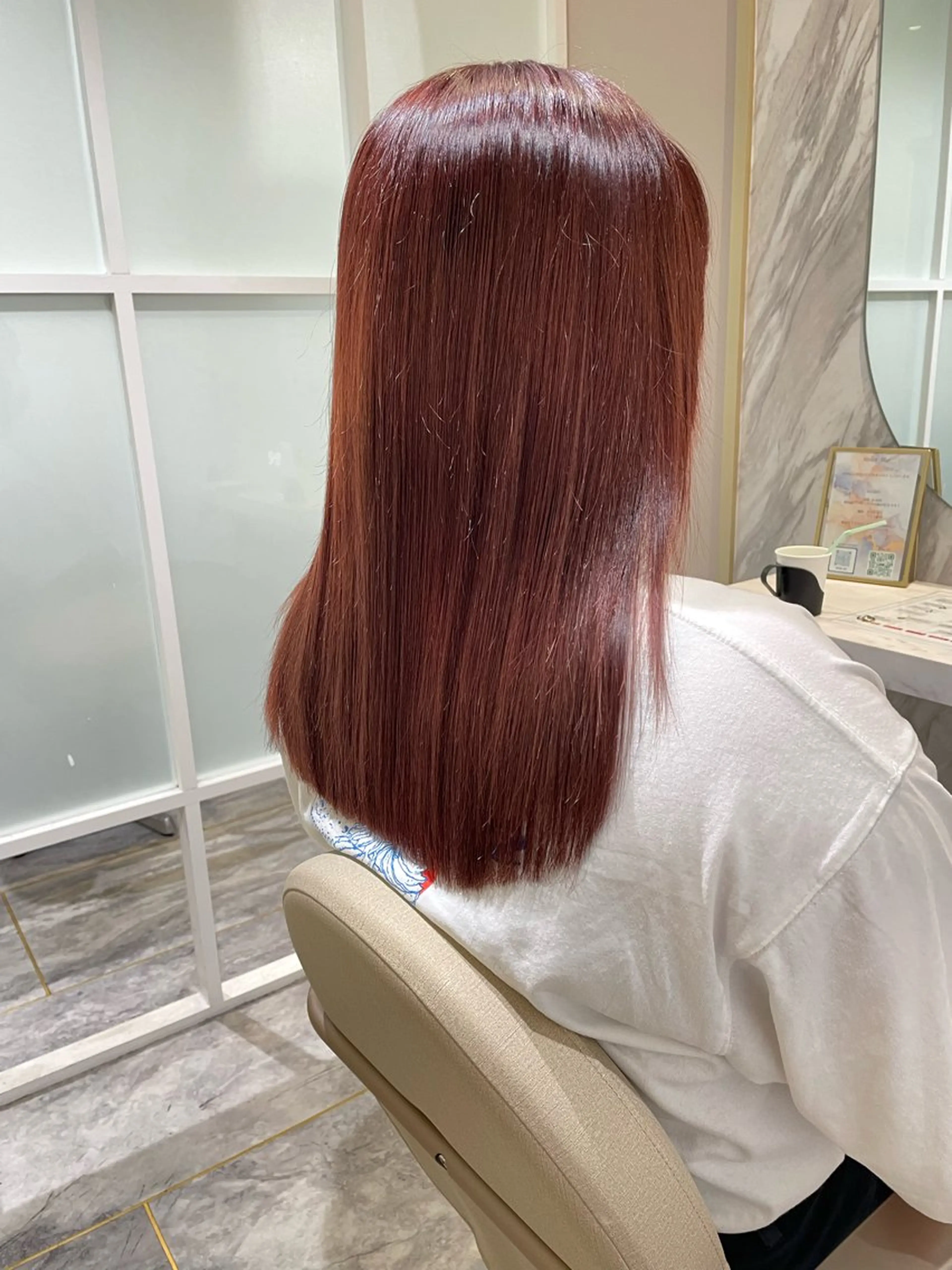 セミロング カラー 🌷tocca Mai🌷のヘアスタイル