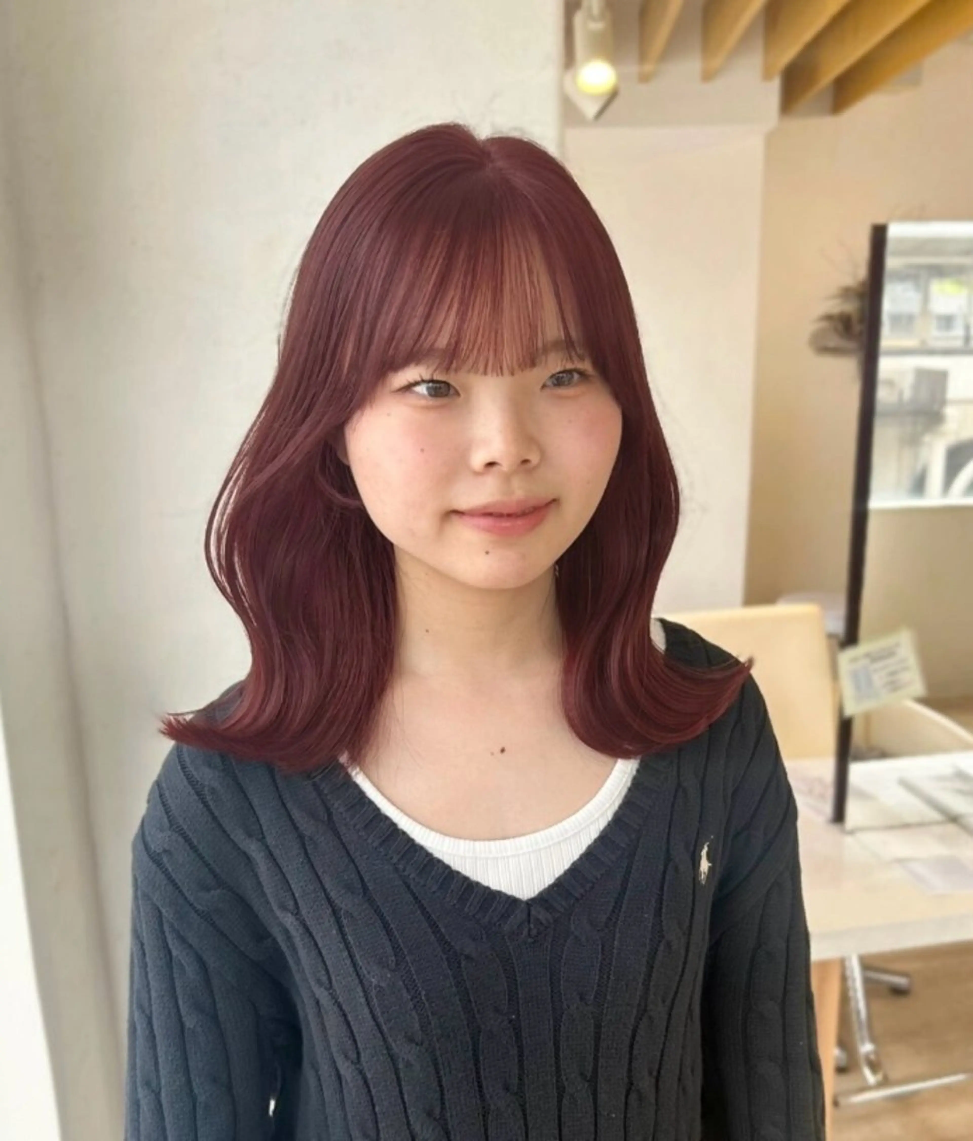 【1,2月限定🧸🧺】ブリーチリタッチ＋ダメージレスカラー🎀(⚠︎5cm以上のリタッチ→ロング料金＋500円)の写真