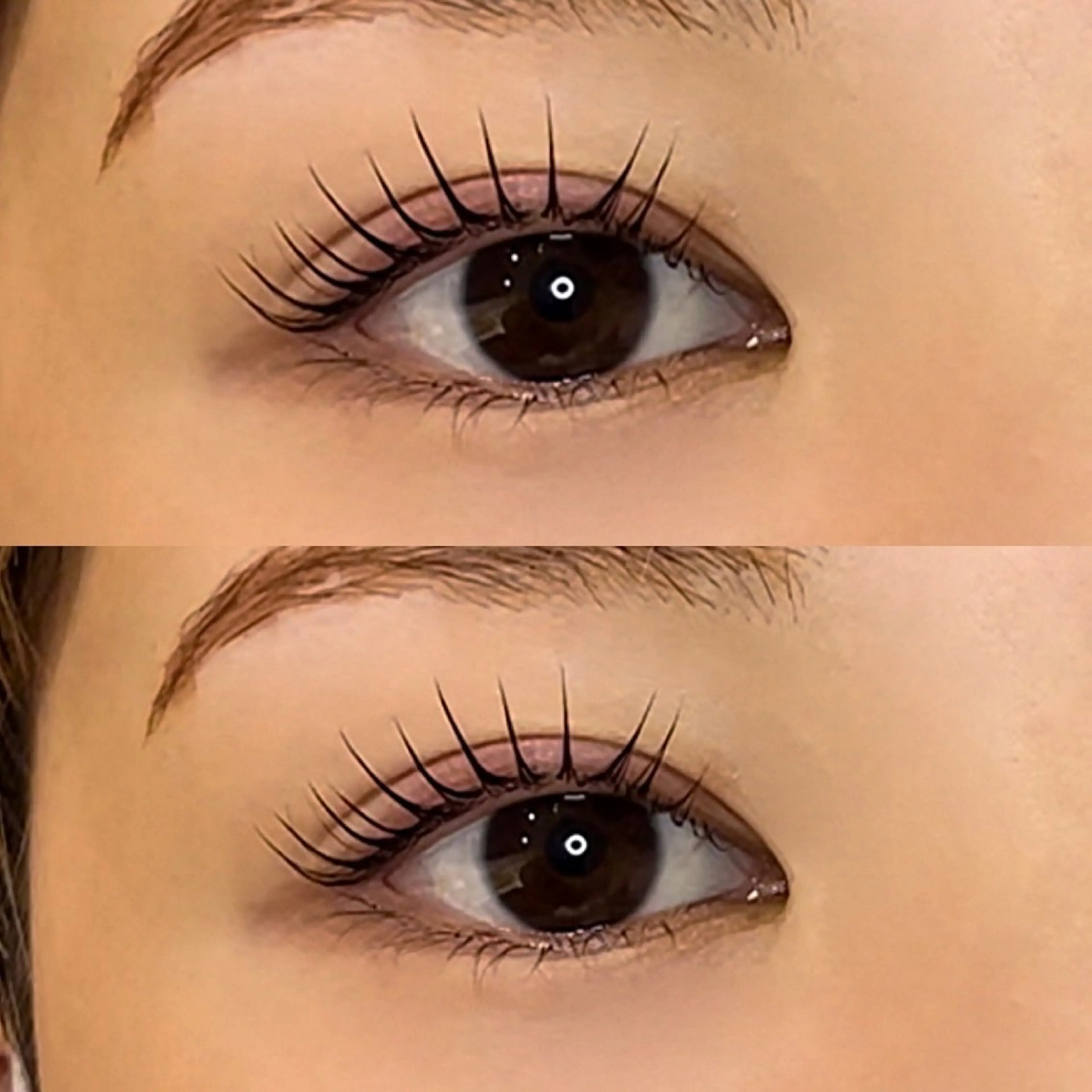 【自まつ毛に優しいパーマ✨】パリジェンヌラッシュリフト(上) 美容液仕上げ込￥の写真