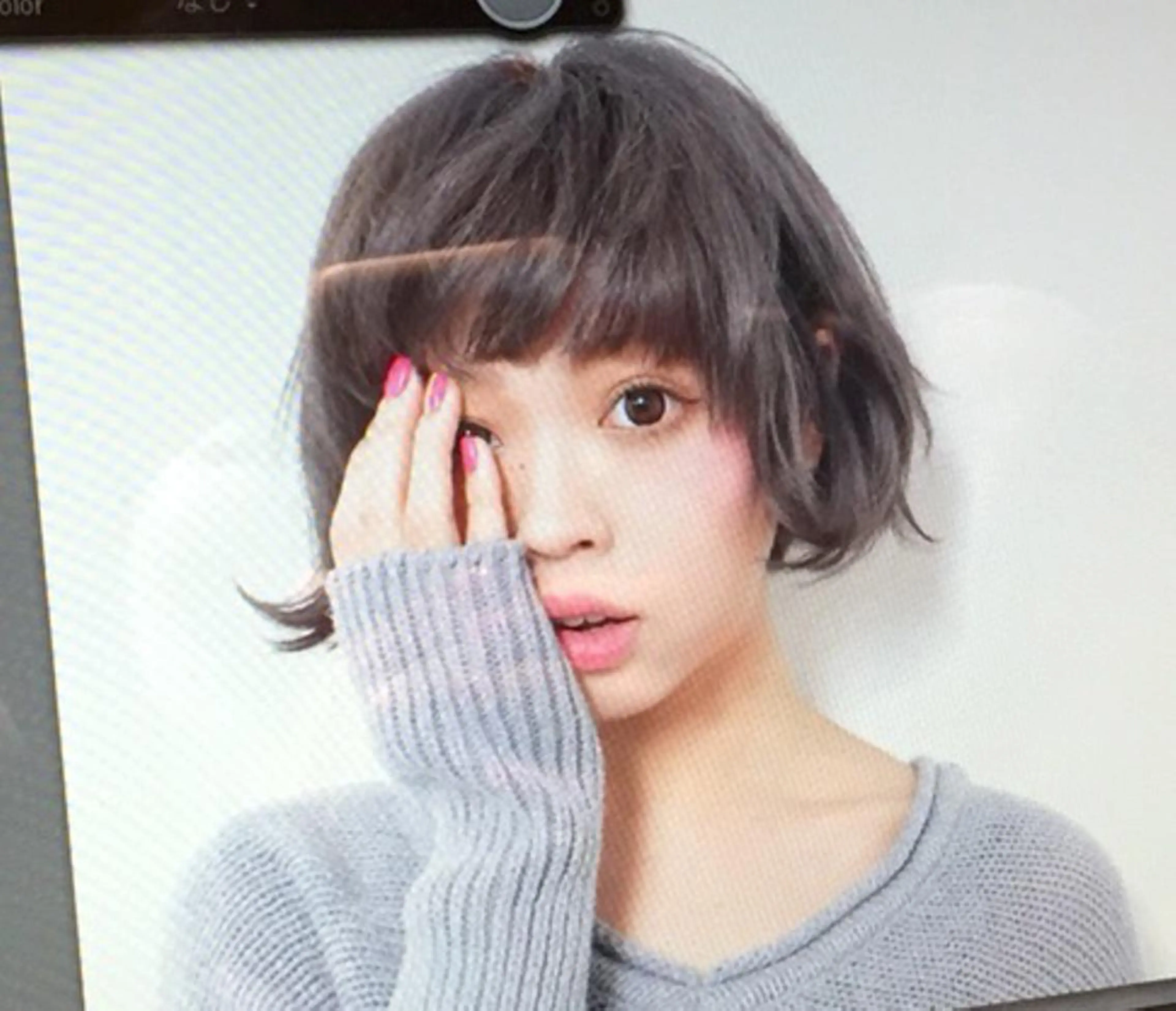 ショート ハイトーン×髪質改善 KENTAのヘアスタイル