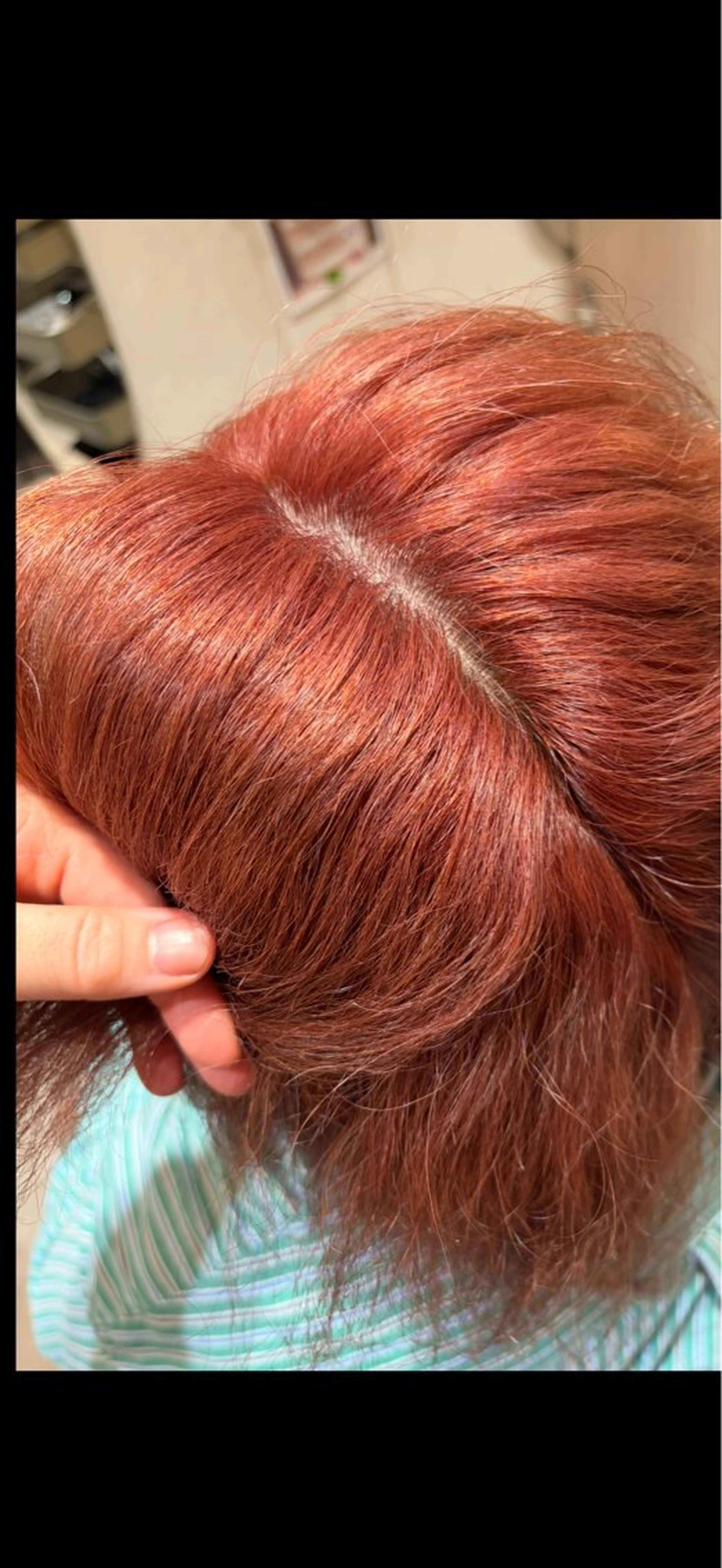 カラー オレンジ オレンジピンク ピンクカラー ヘアカラー Ha naのヘアスタイル