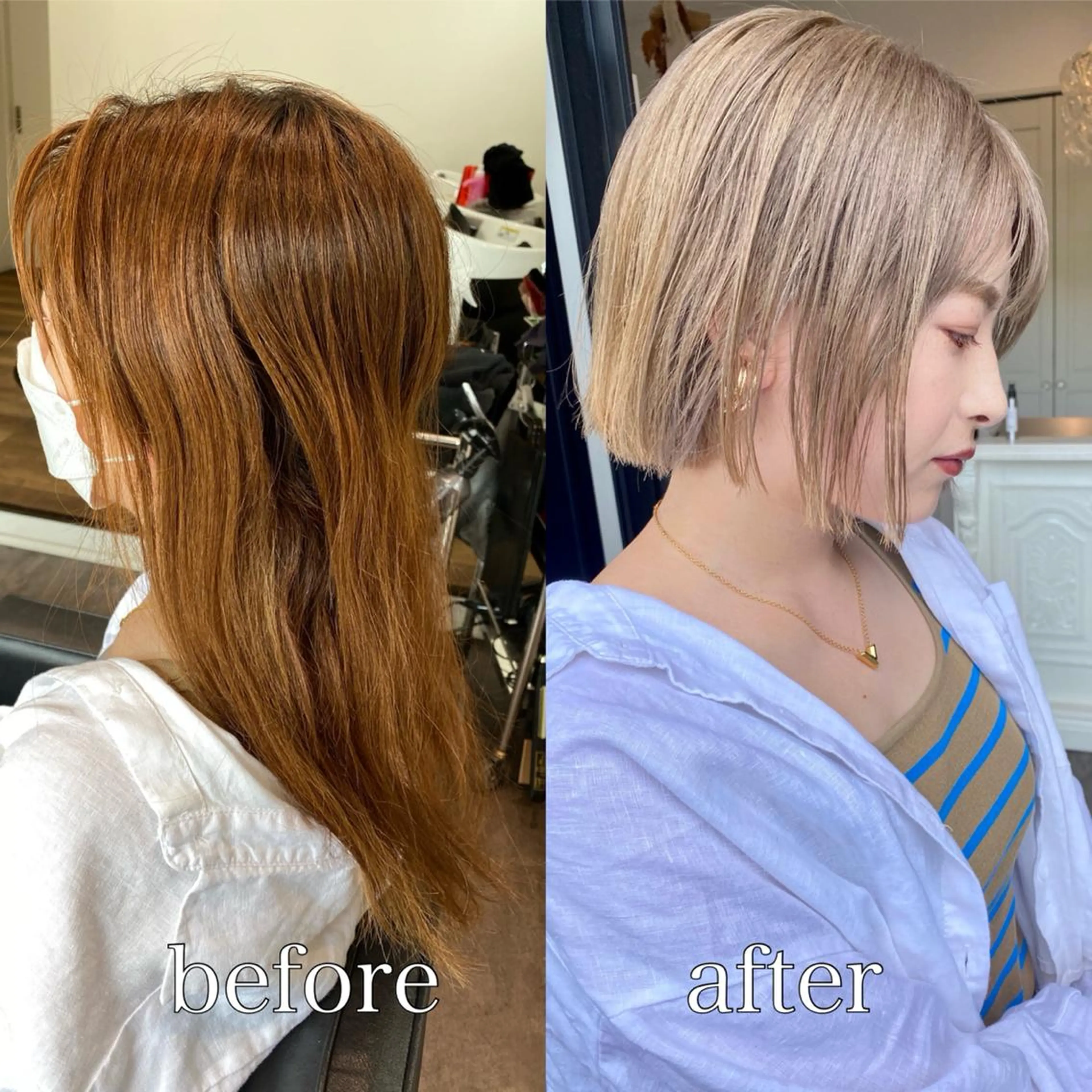 ショート カラー ダブルカラー ヘアカラー トリートメント 成松 勇治のヘアスタイル