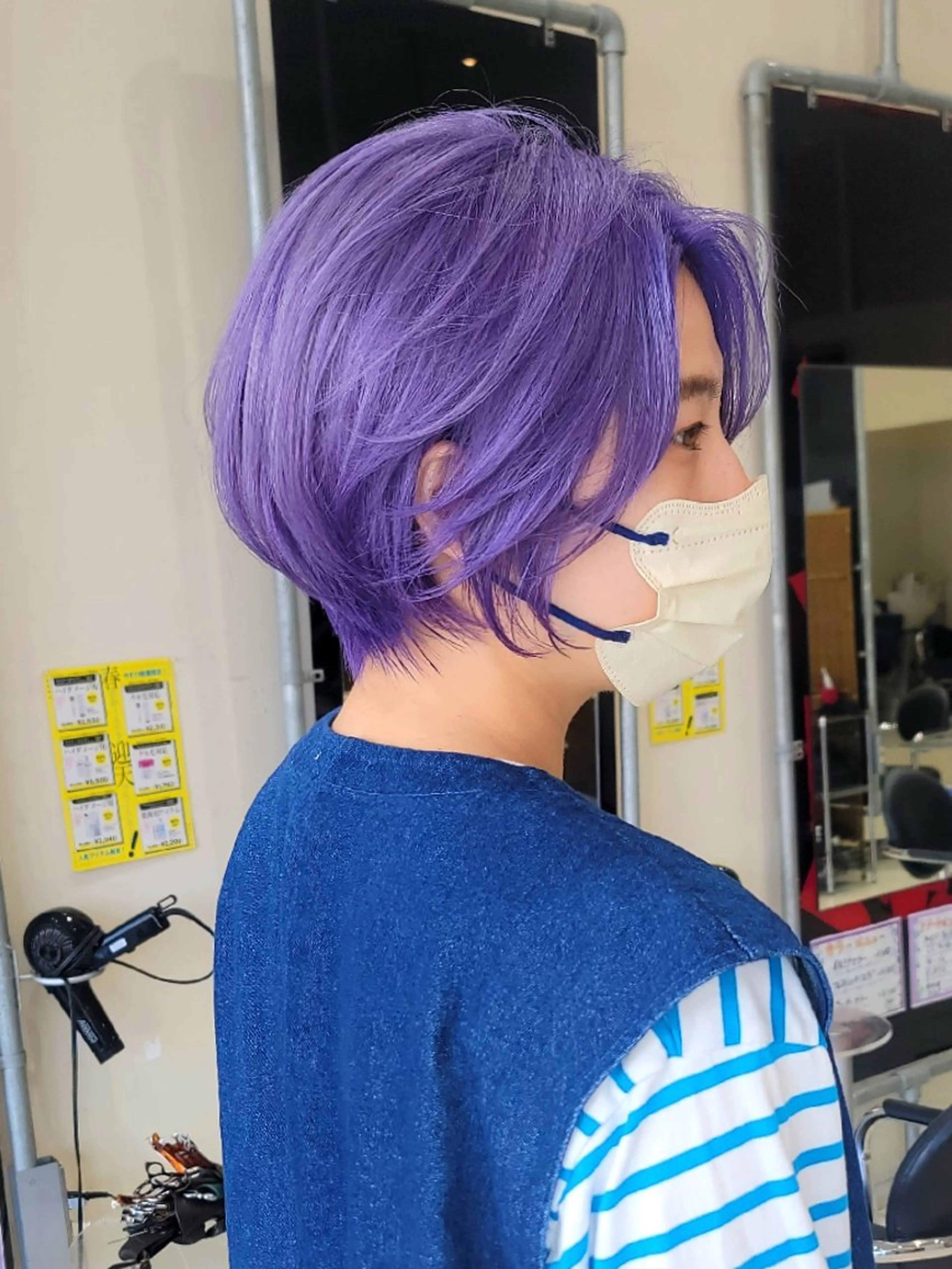 ショート カラー 小川 晃司のヘアスタイル