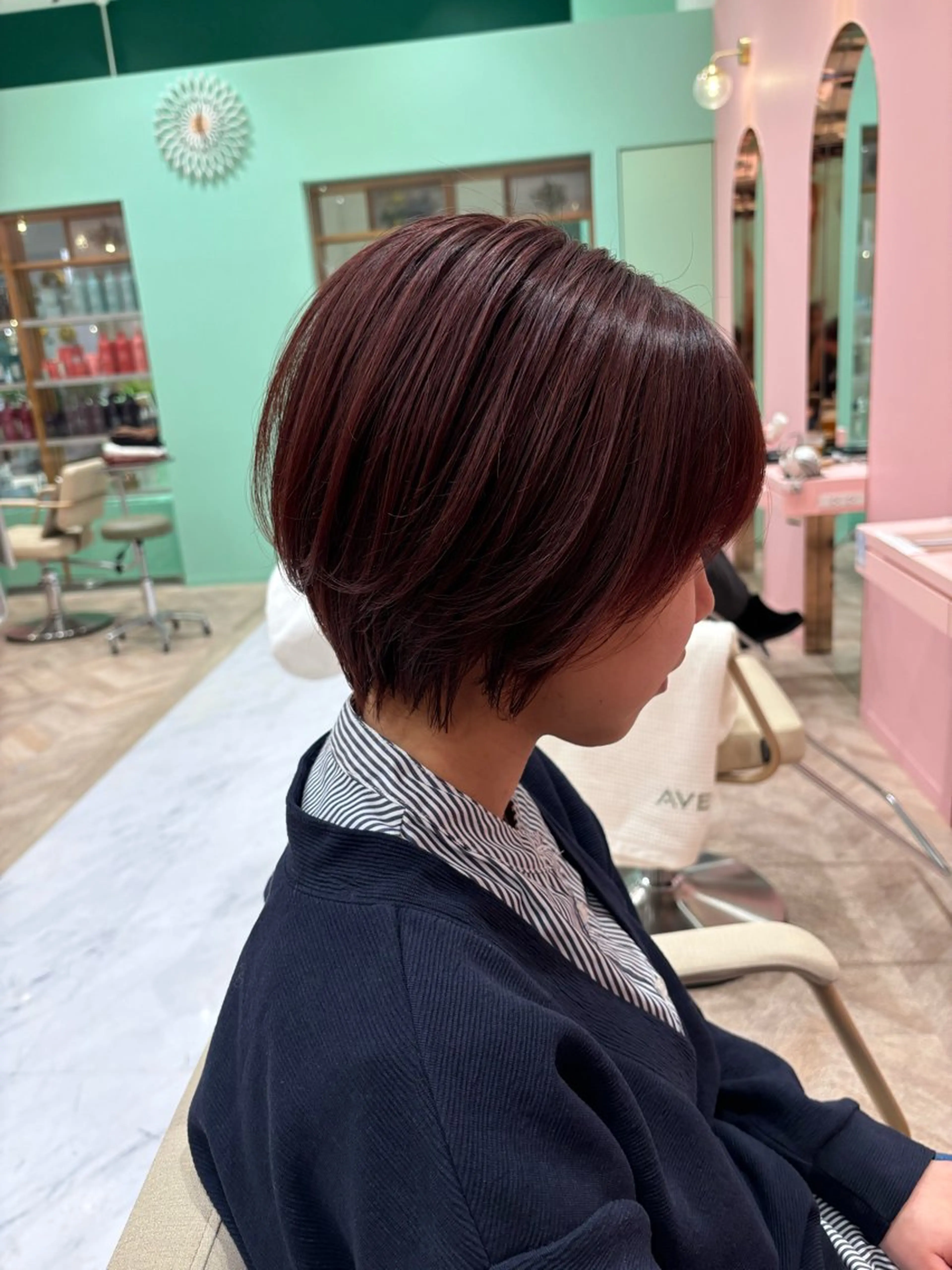 ショート 中西 樹人のヘアスタイル