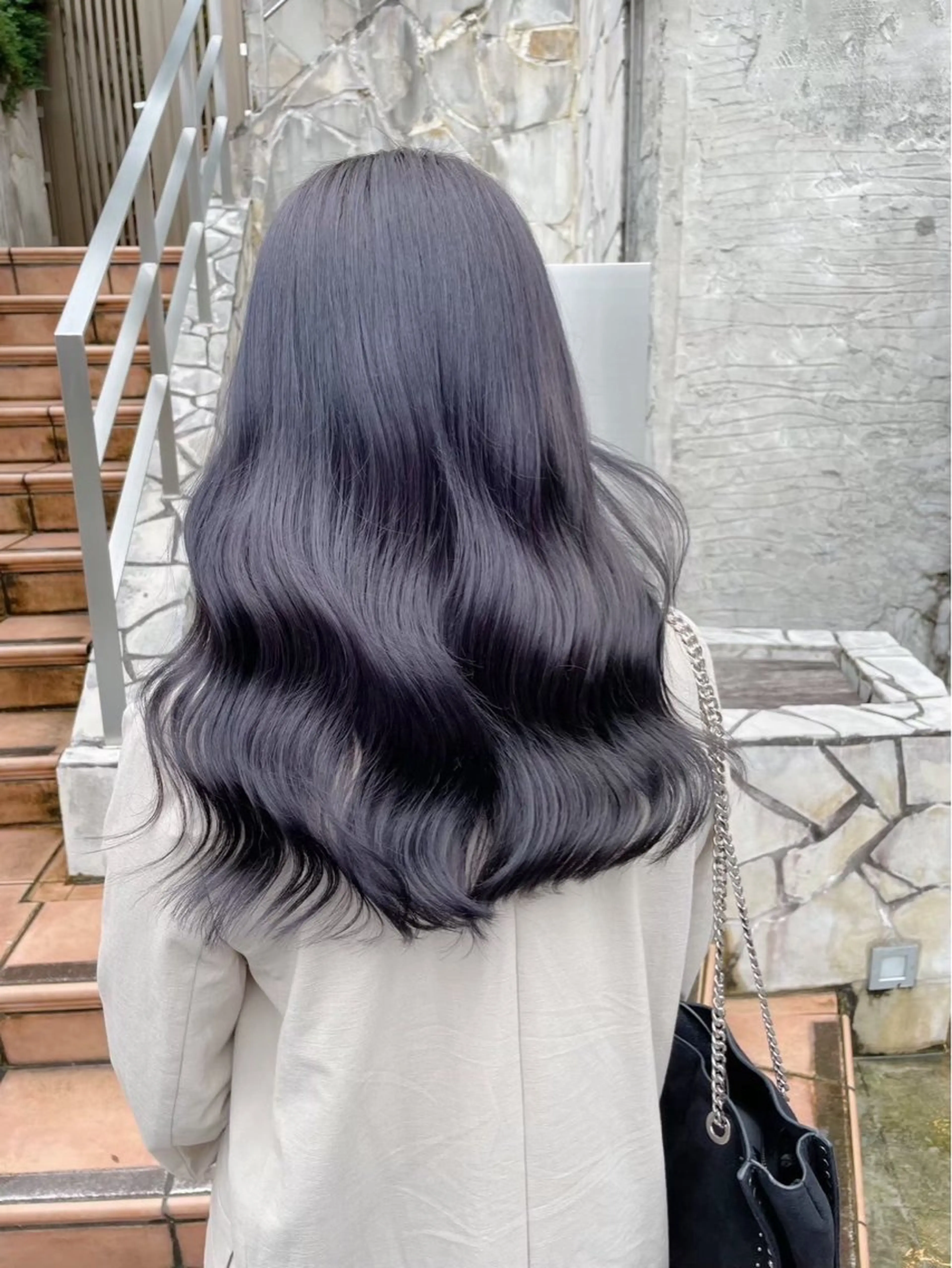 【💎大人っぽ透明感💎】🖤トーンダウンカラー寒色🖤ブリーチなしナチュラル盛れカラー🪄🫧の写真
