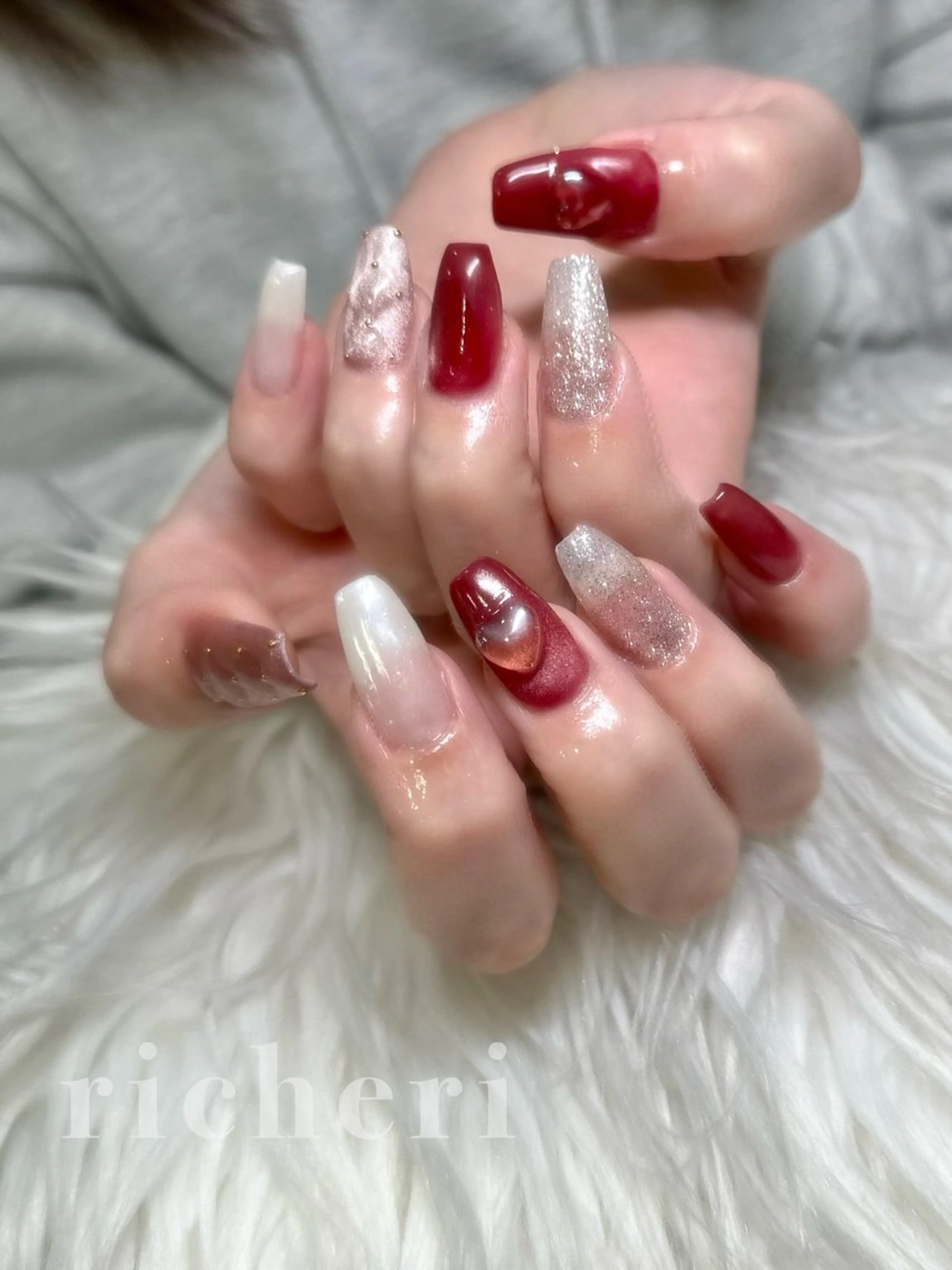 ネイル richeri kokoroのネイルデザイン