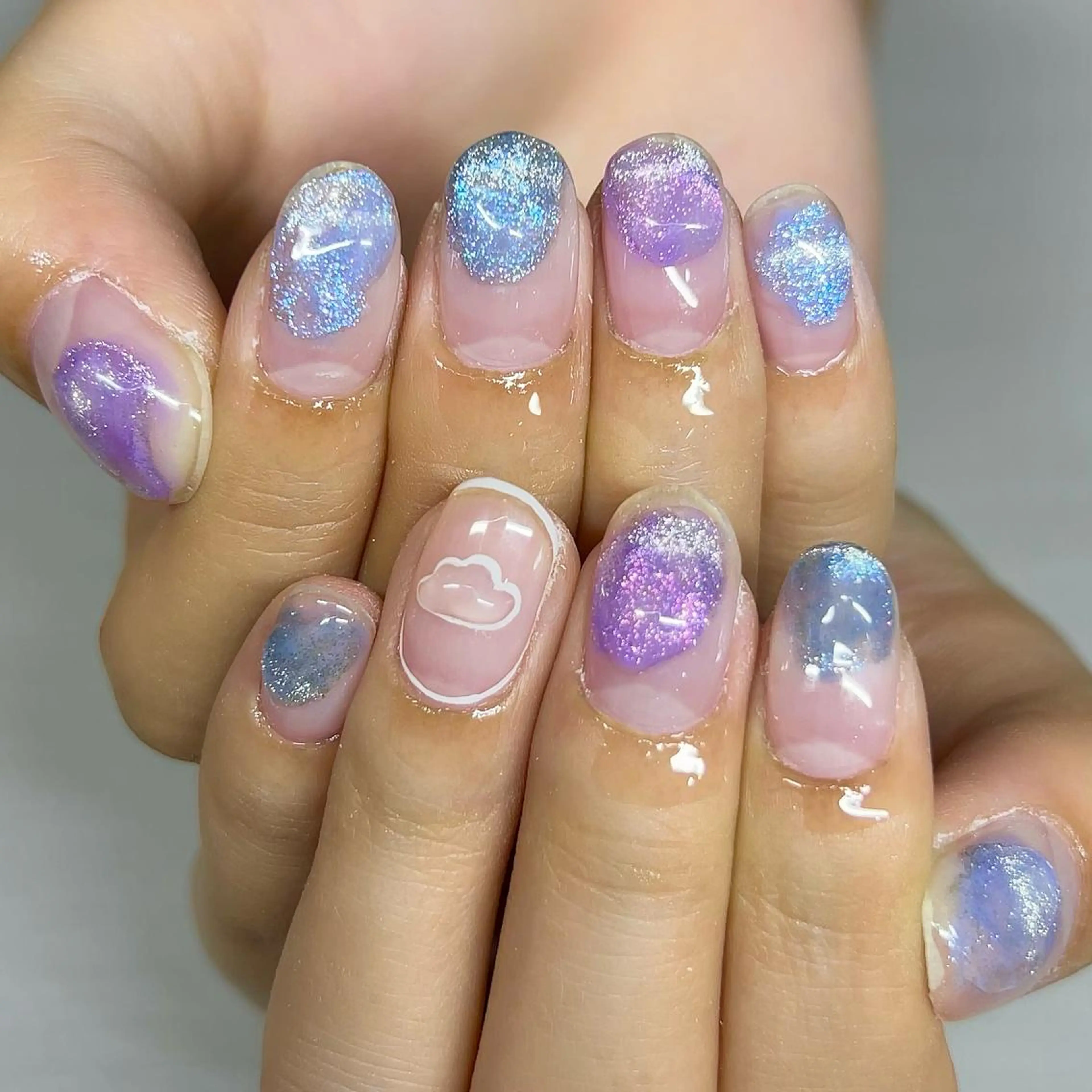 ネイル マグネットネイル ハンドネイル 【Yappy🌈】 💖P-tanaのネイルデザイン