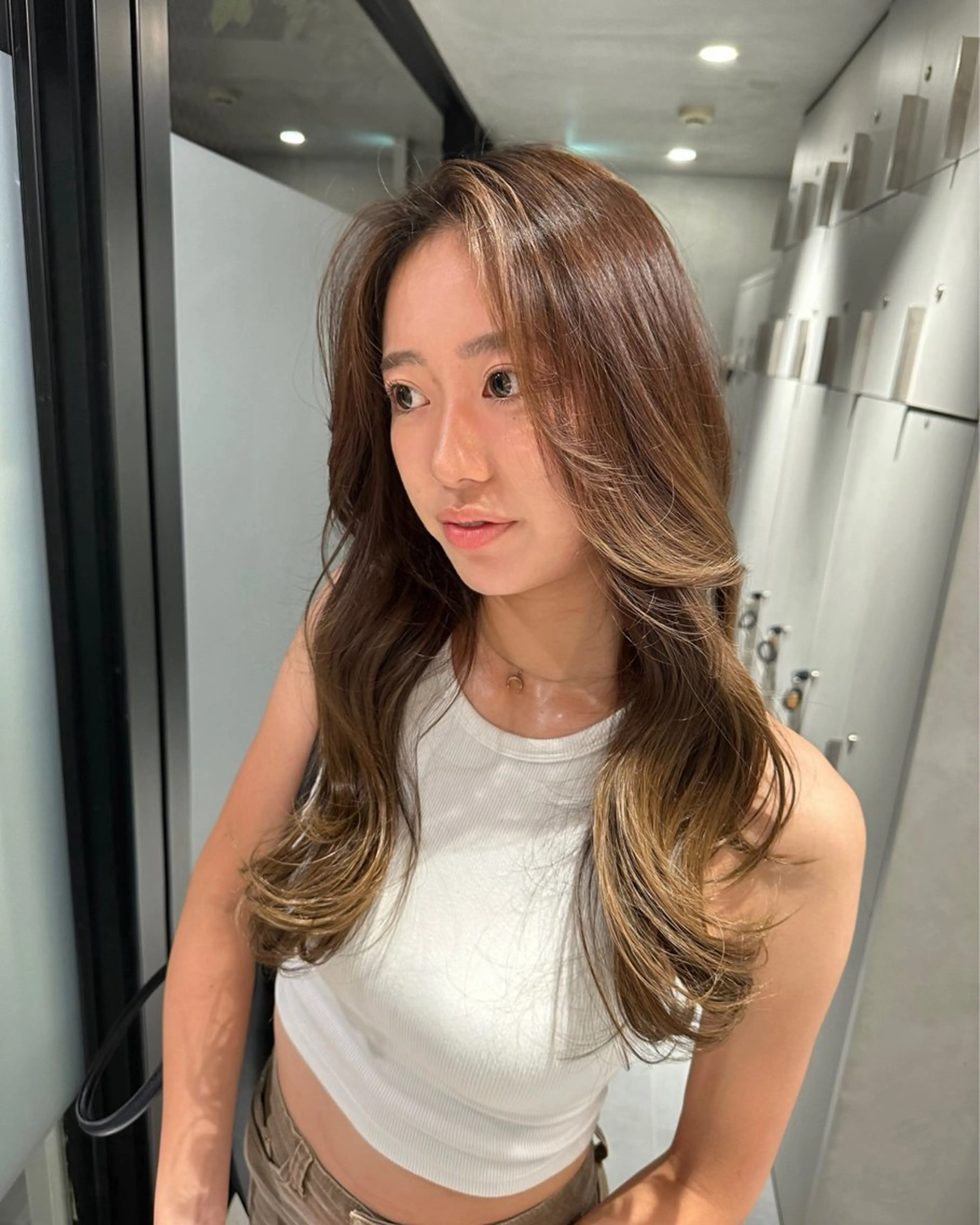 ロング 韓国風ヘア 韓国ヘア/レイヤー Yan✂︎のヘアスタイル