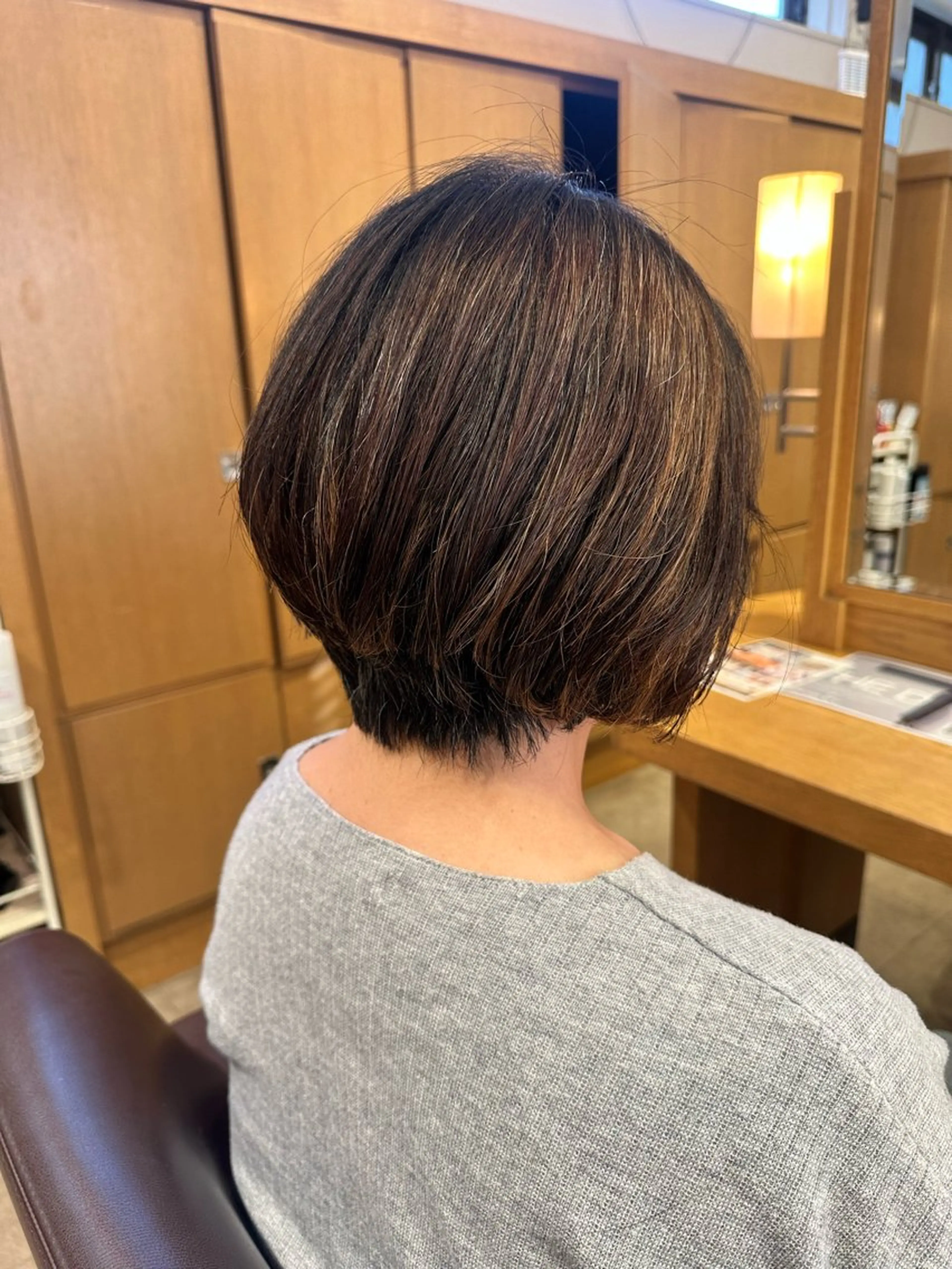 ショート ショートボブ ボブ ショートヘア 横山 美由紀のヘアスタイル