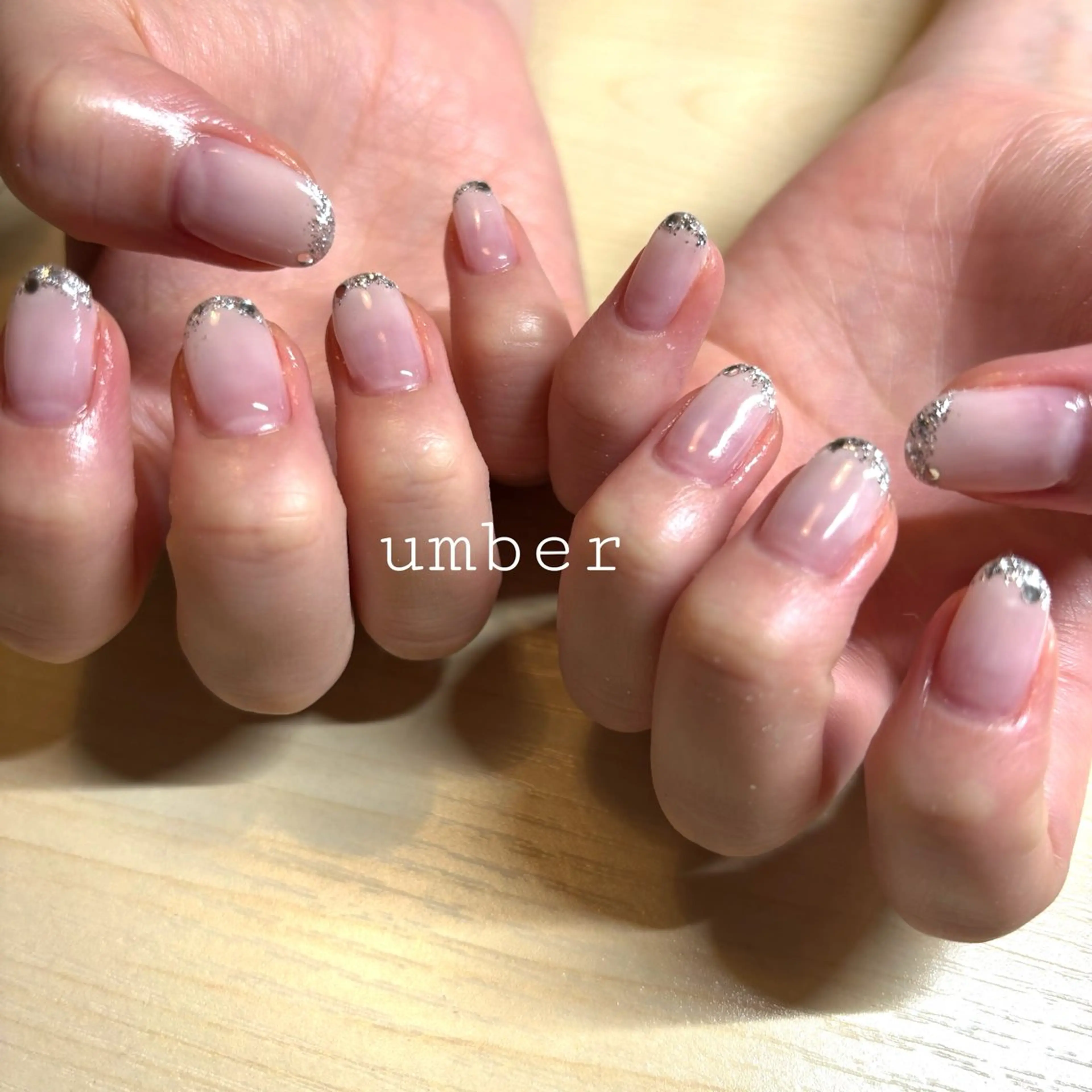 ネイル ハンドネイル umber 三茶1分のネイルデザイン