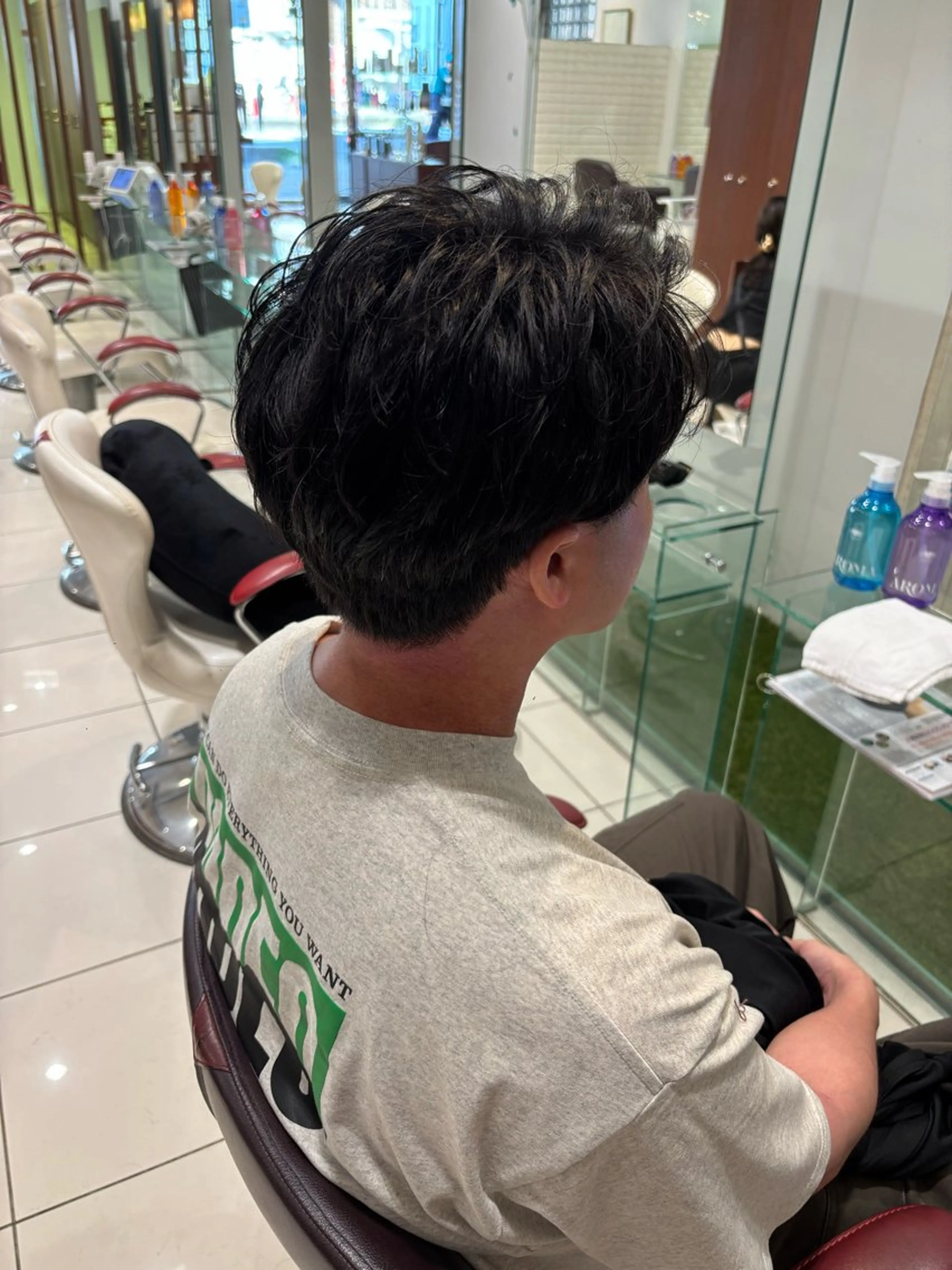 メンズカットの写真