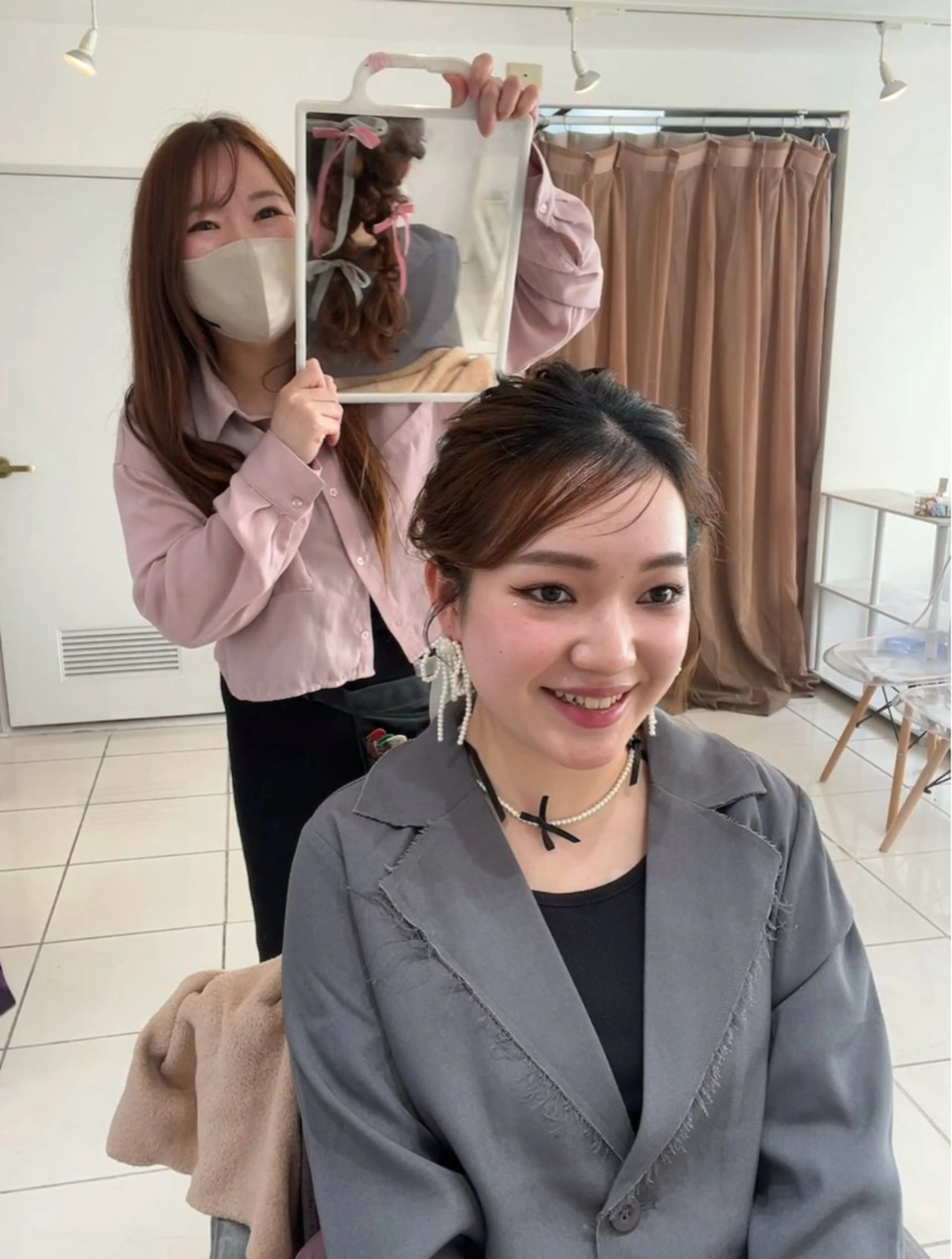 ヘアアレンジ ヘアセット 大人可愛いヘアメイク 💋🧚‍♀️しずかのヘアスタイル