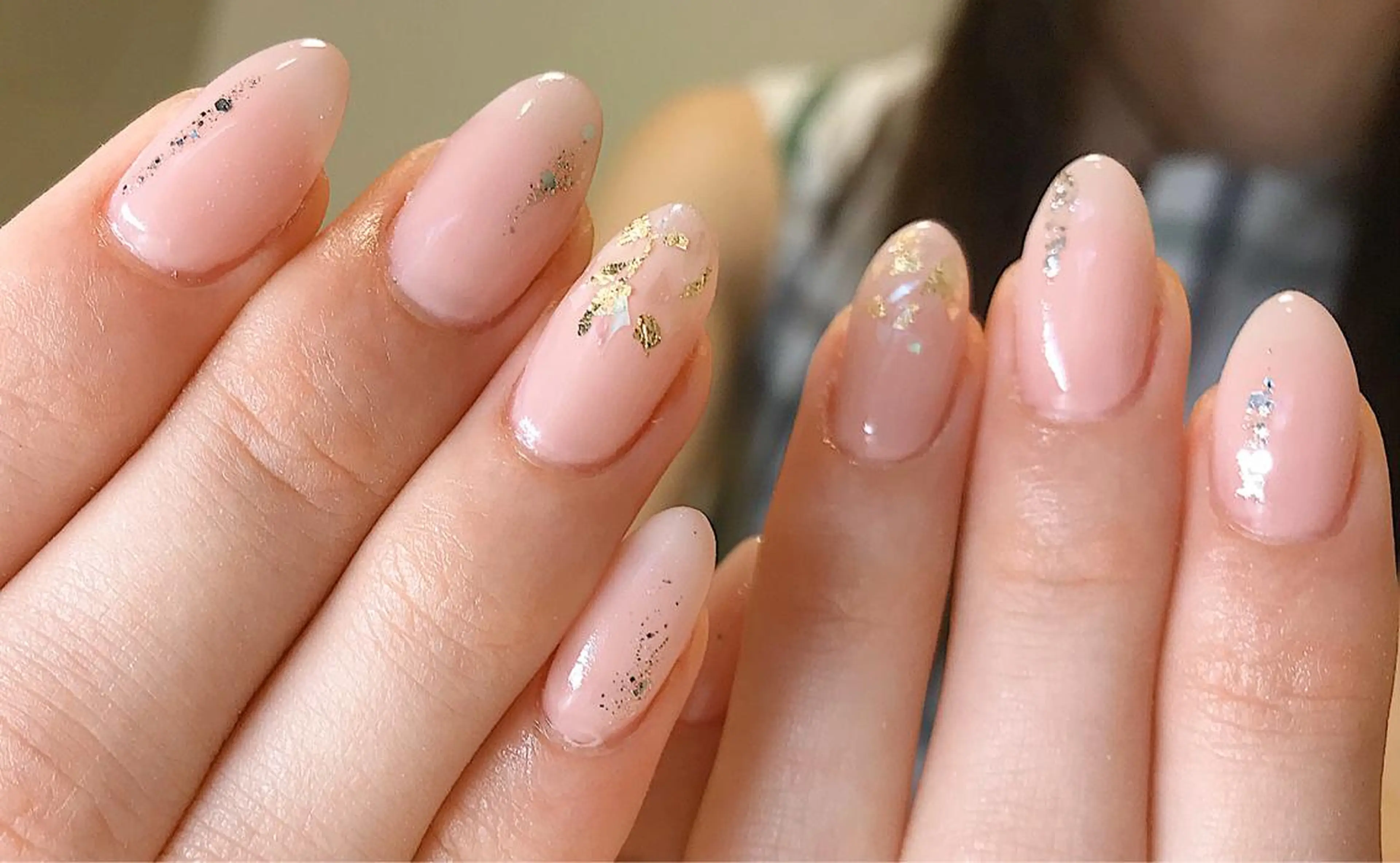 ミディアム ネイル ラメ(グリッター) 岩井 志乃のその他イメージ