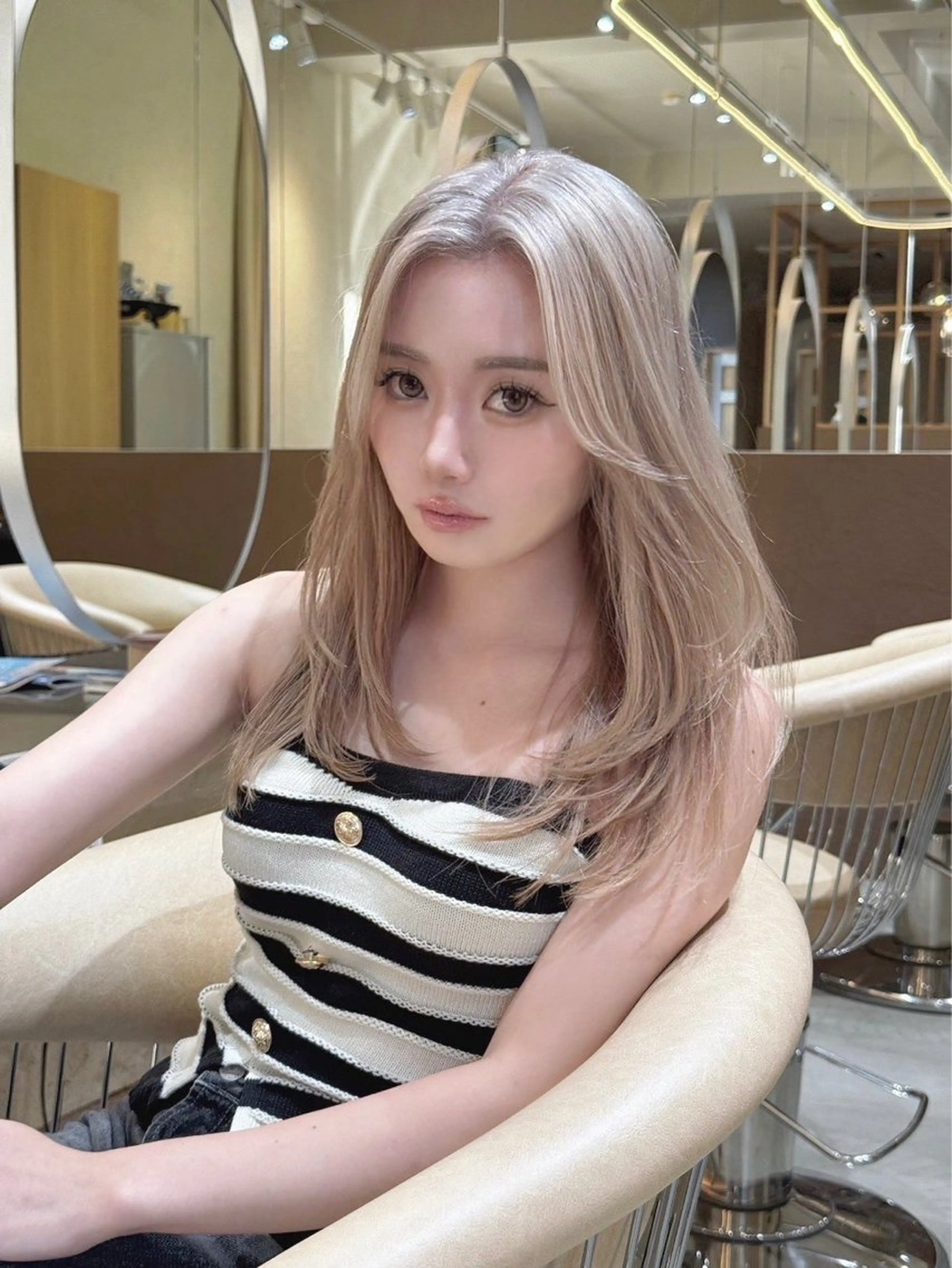 ロング カラー lafithhair ruu.南本庄のヘアスタイル