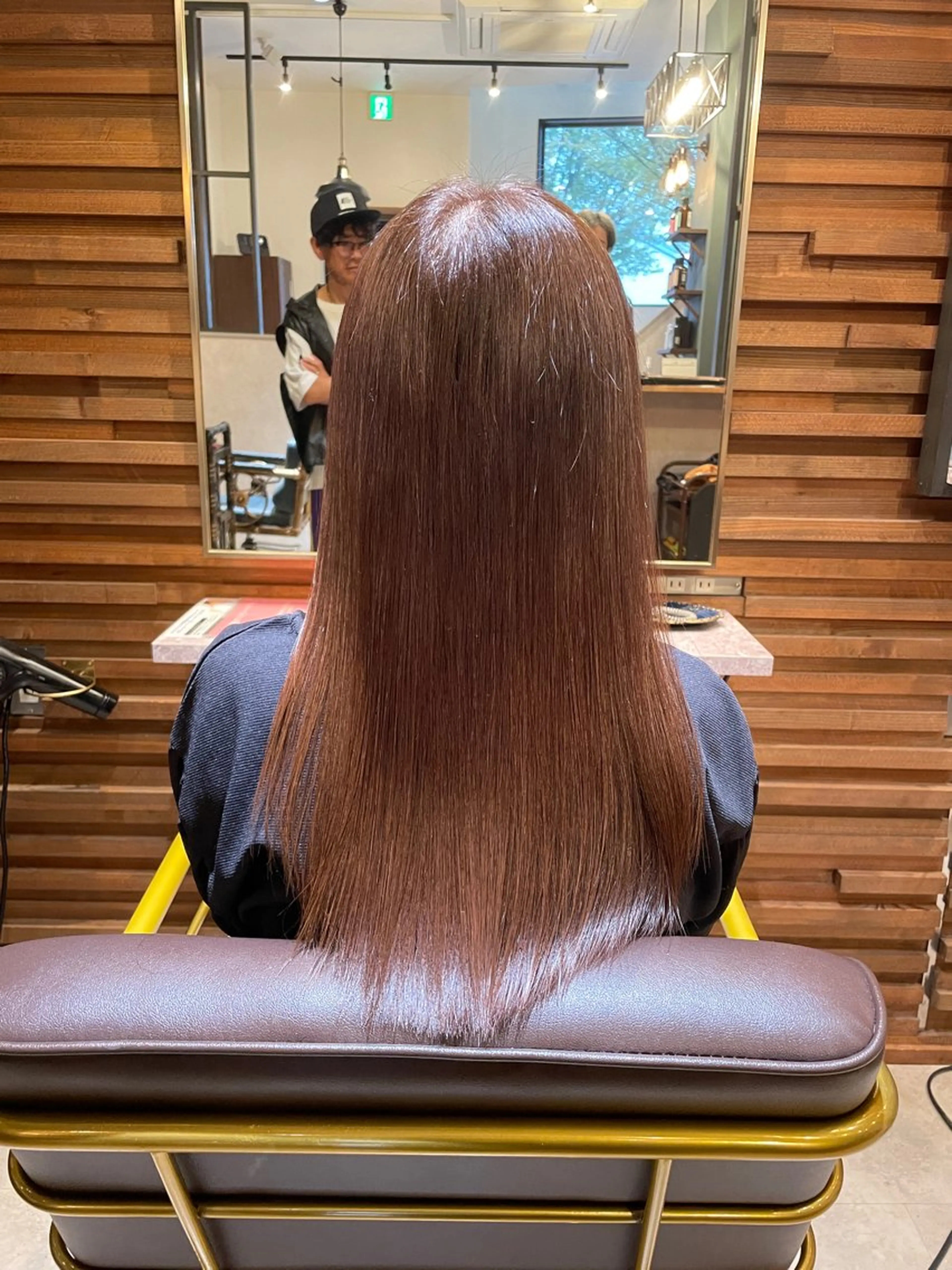 ロング 安倍 辰哉のヘアスタイル